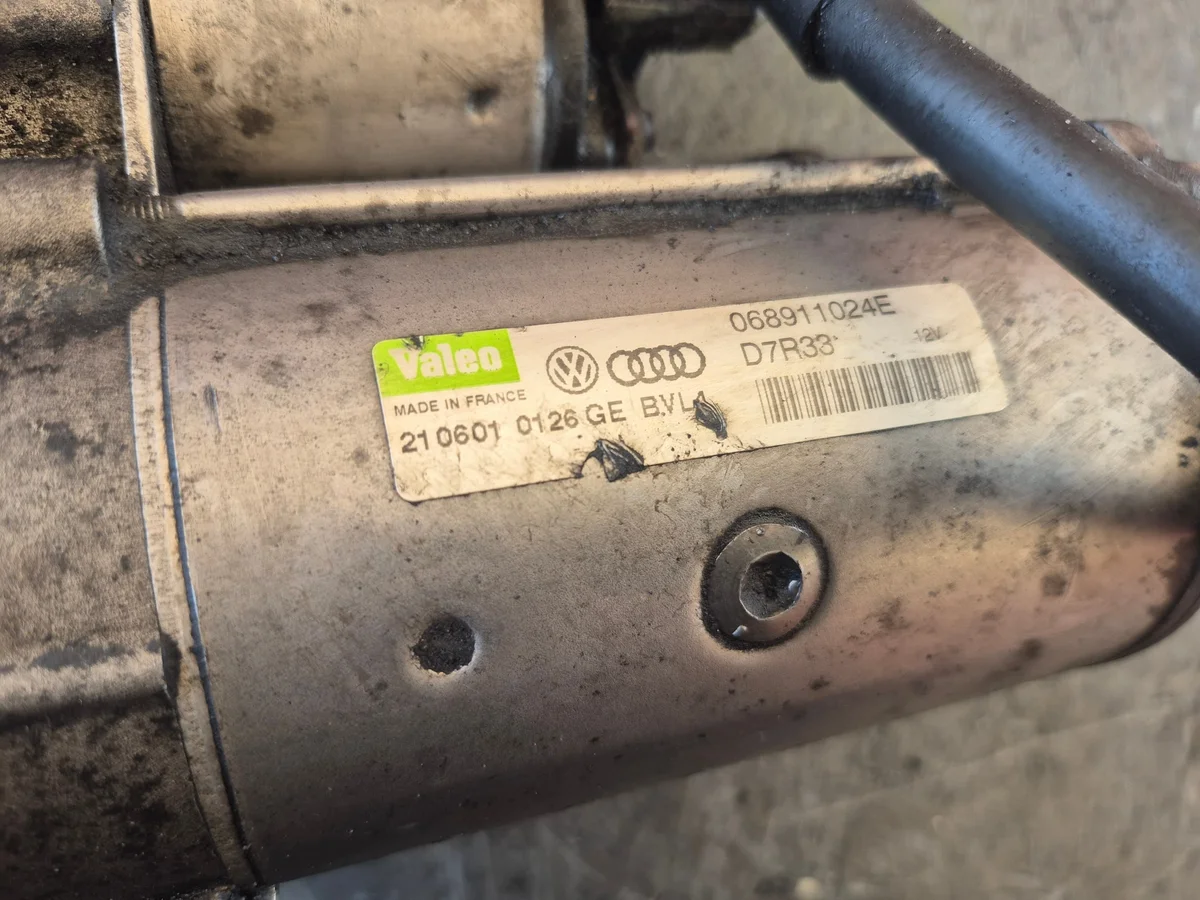 Démarreur Audi A4 B6 1.9 TDI 068911024E image 4