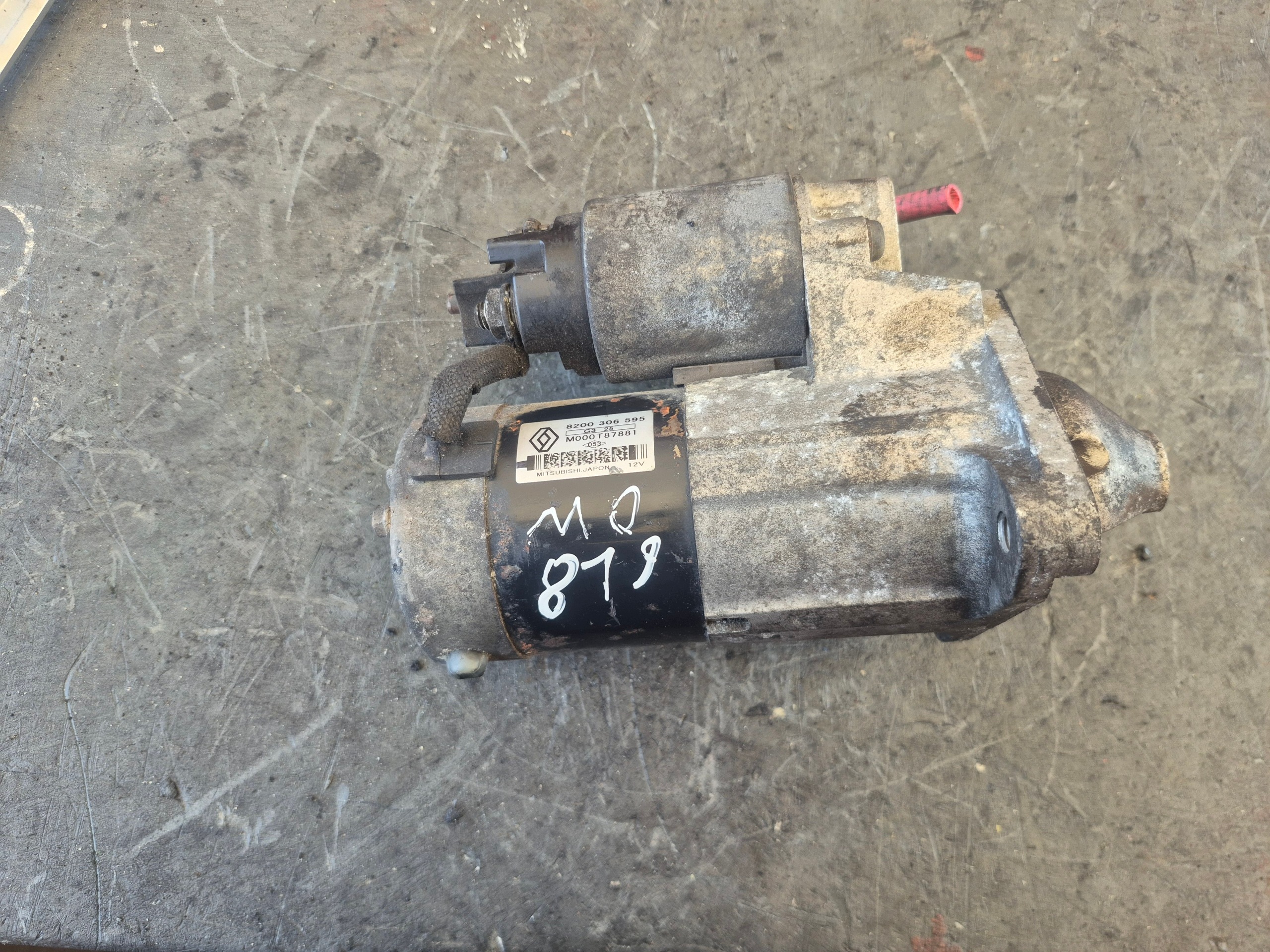 Renault 1.5dci Anlasser 8200306595 image 2