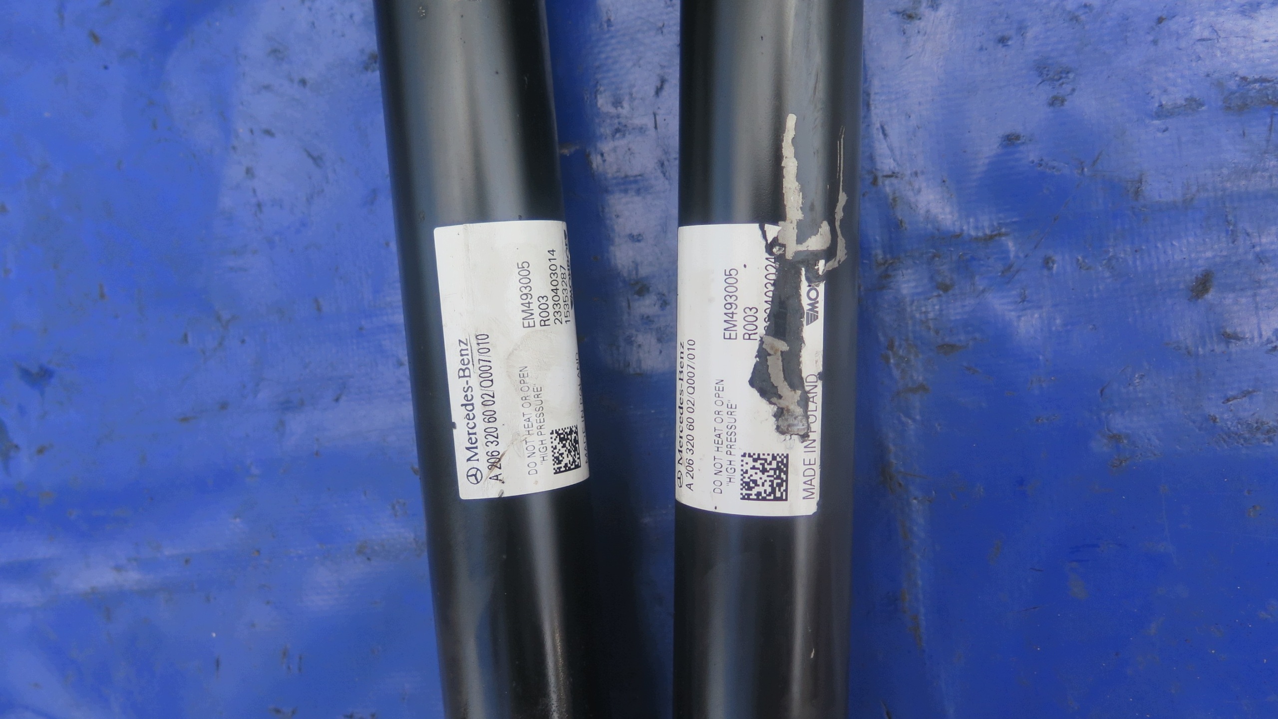 Rear Shock Absorber Mercedes C-Class W206 A2063206002
