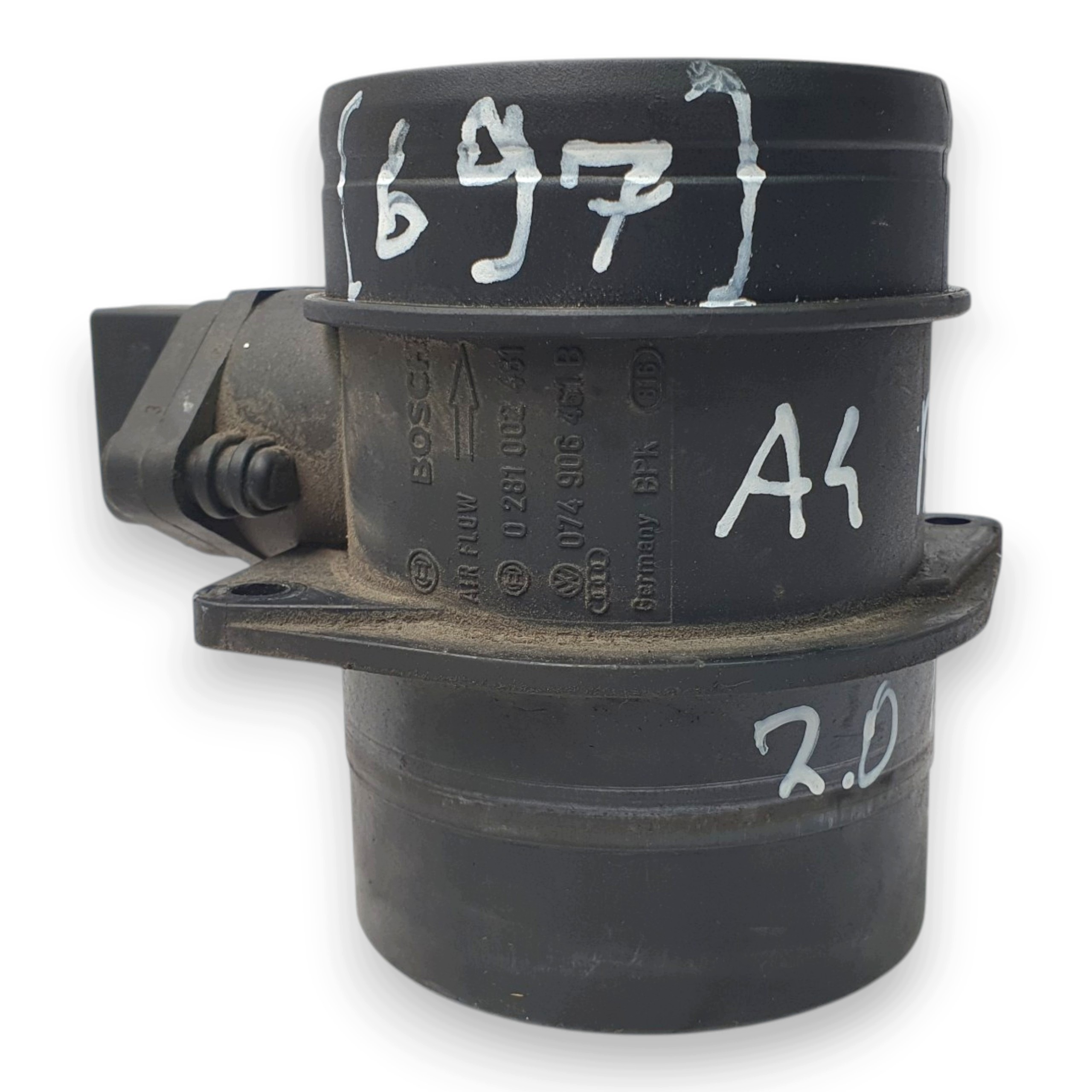 Mass air flow sensor VW Tiguan Golf Audi image 2