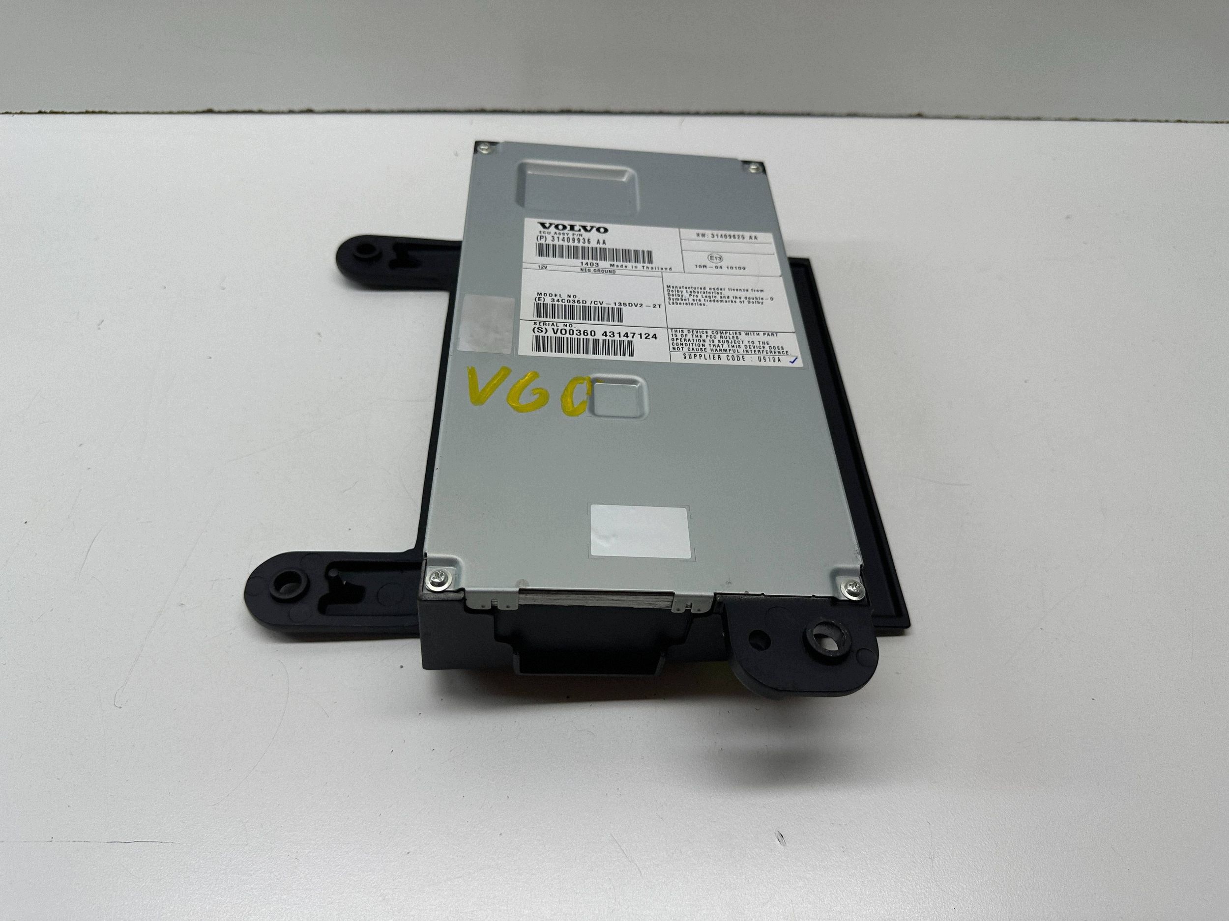VOLVO V60 2014 Versterker 31409936 image 3