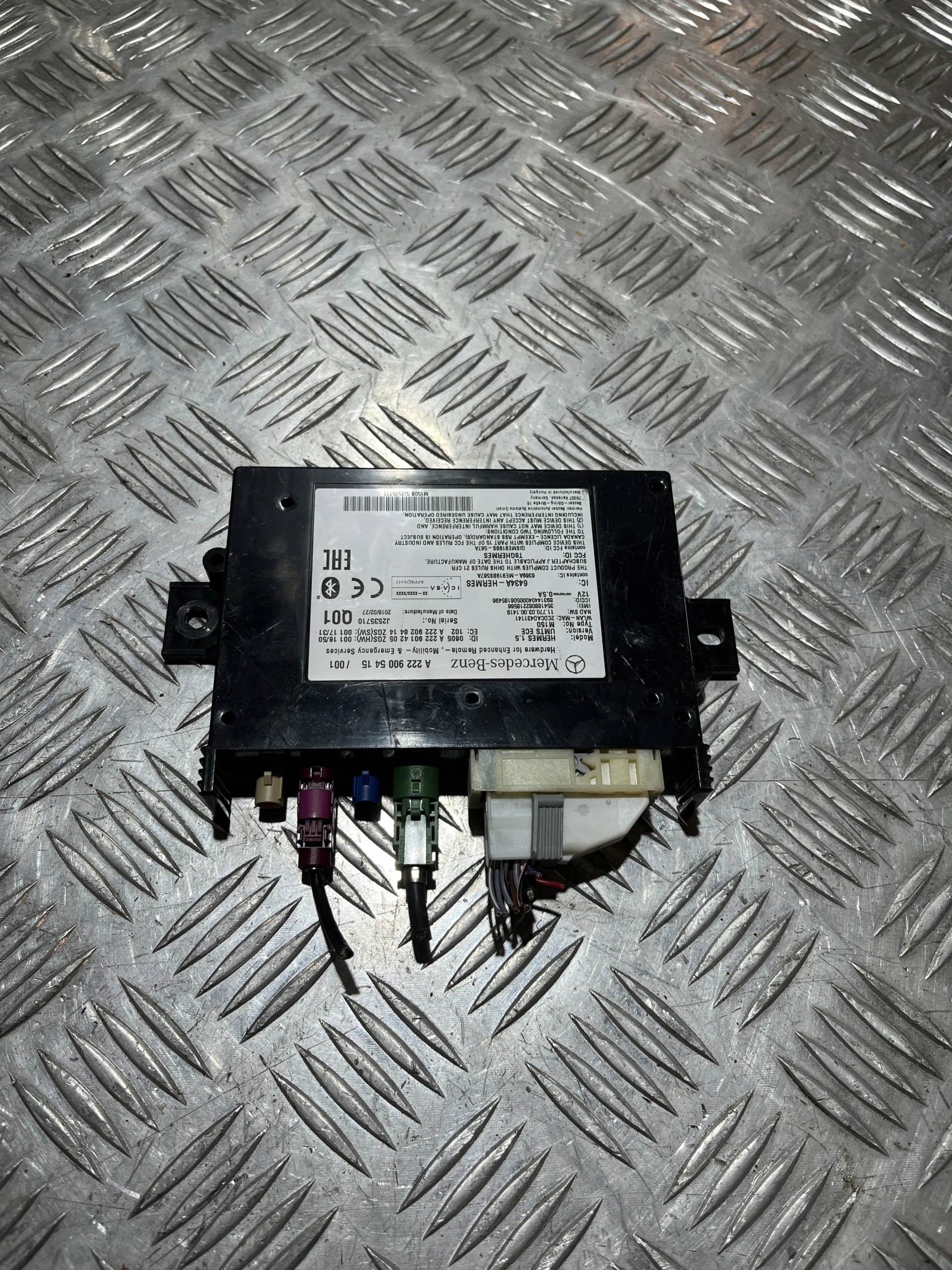 Ohjausmoduuli Bluetooth-radio A2229005415 image 2