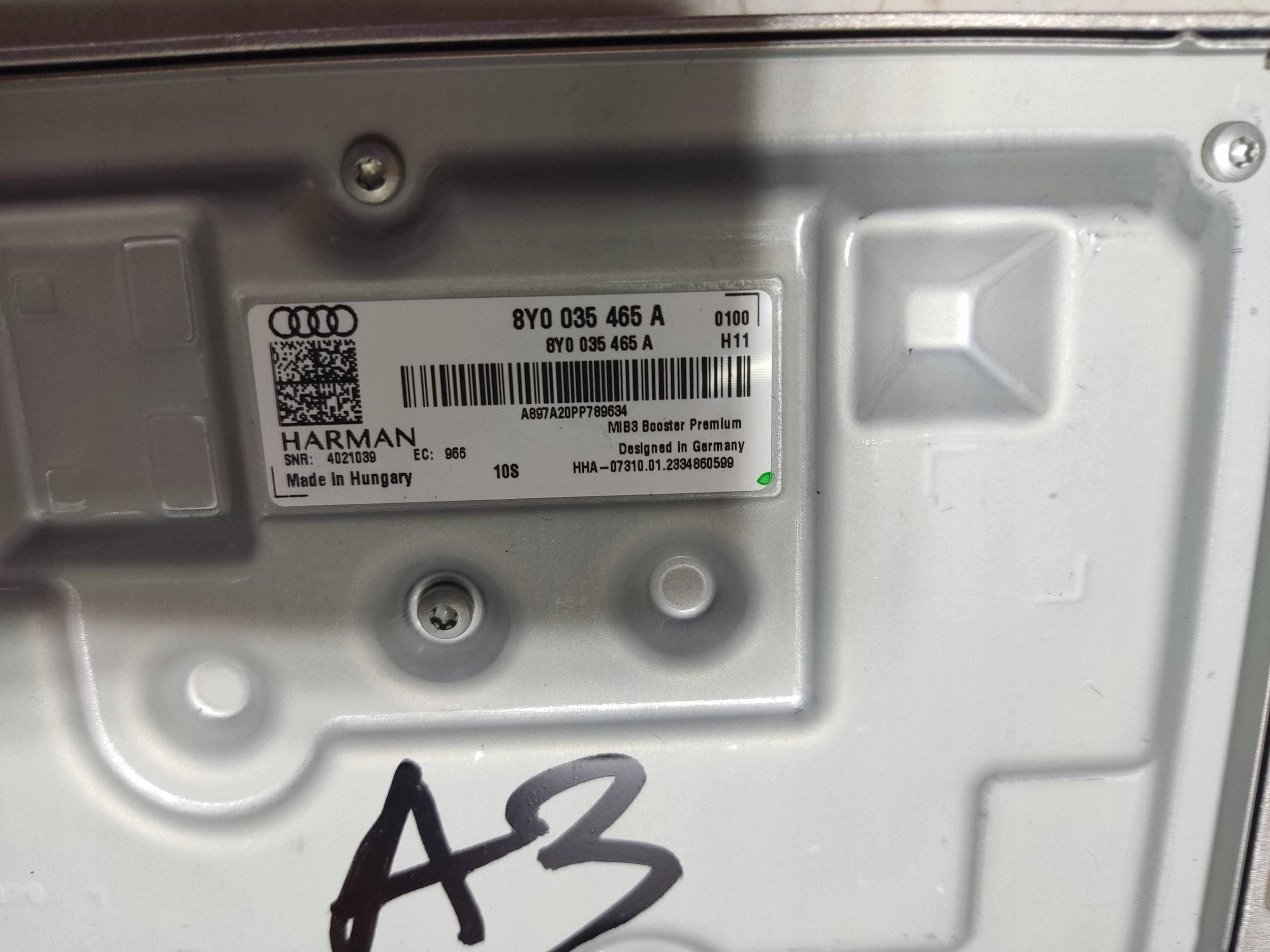 Audi A3 8Y Modulo Harman OE 8Y0035465A image 3