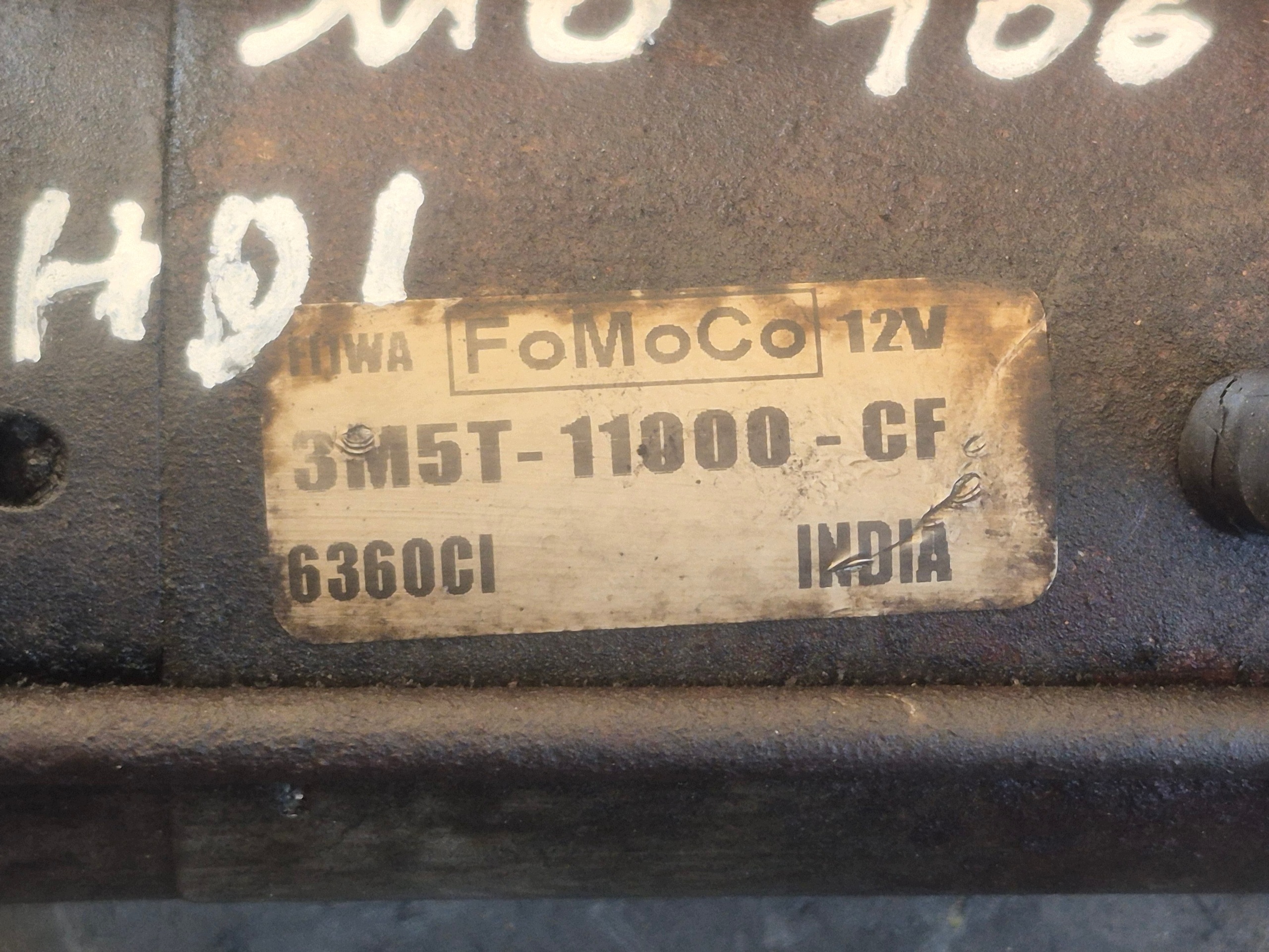 Startmotor Peugeot 1.6HDI 3M5T-11000-CF image 4