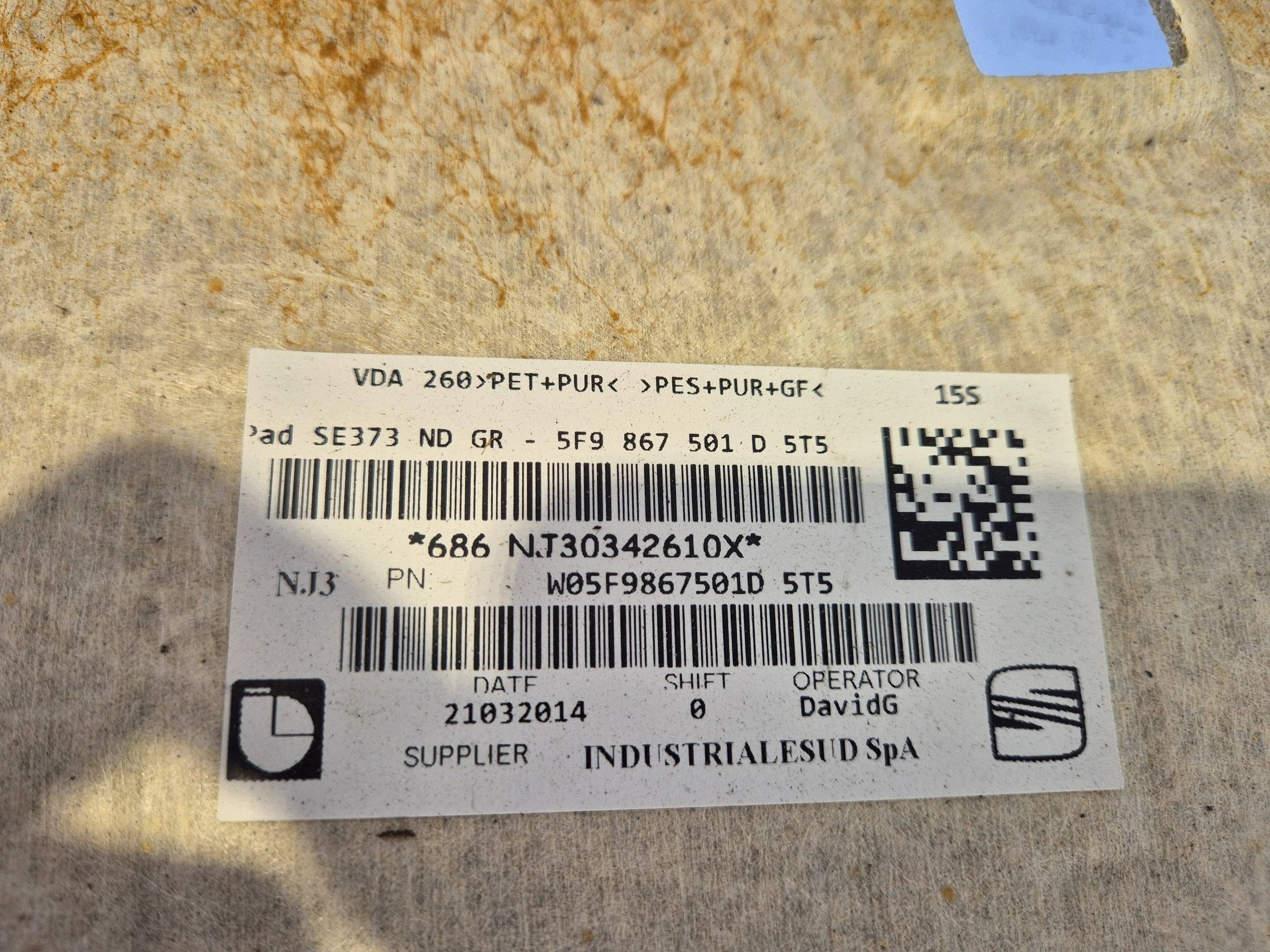 Techo interior Seat Leon III 5F9 Kombi 5F9867501B image 7