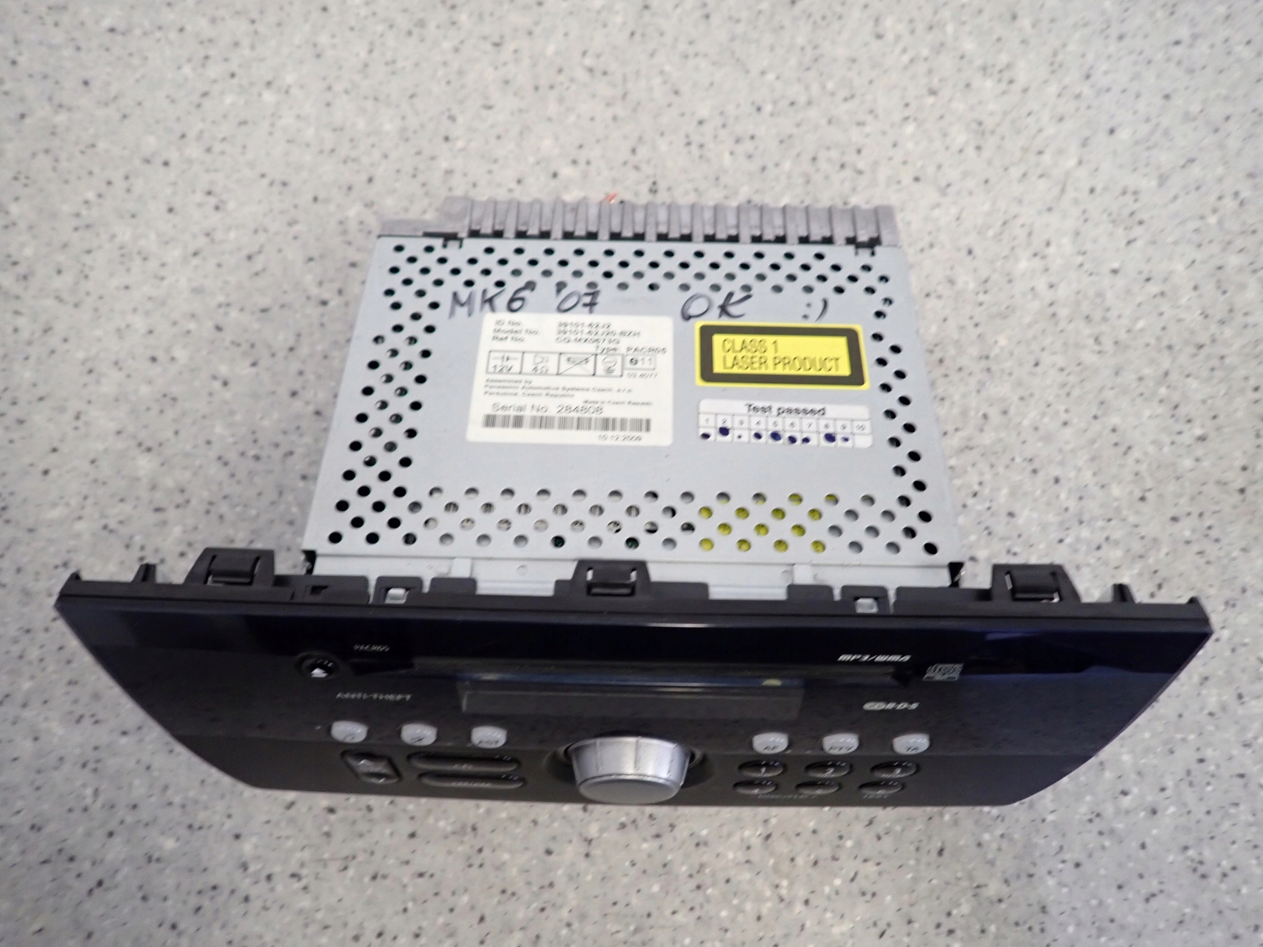 Radio MP3 Suzuki Swift 2005-2009 OEM 39101-62J20 image 4