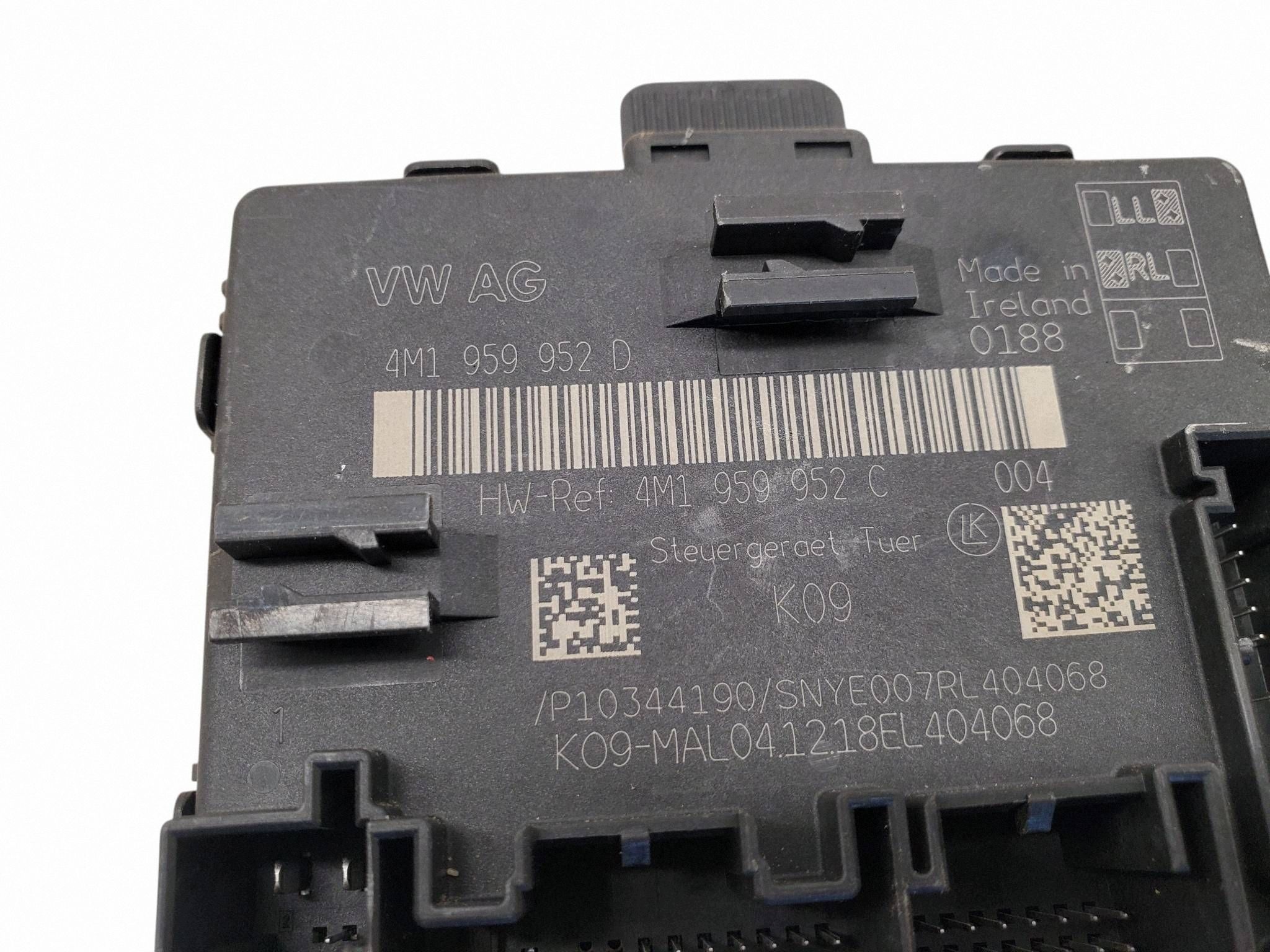 Module de porte Audi A8 S8 D5 4M1959952D Avant Droit image 5