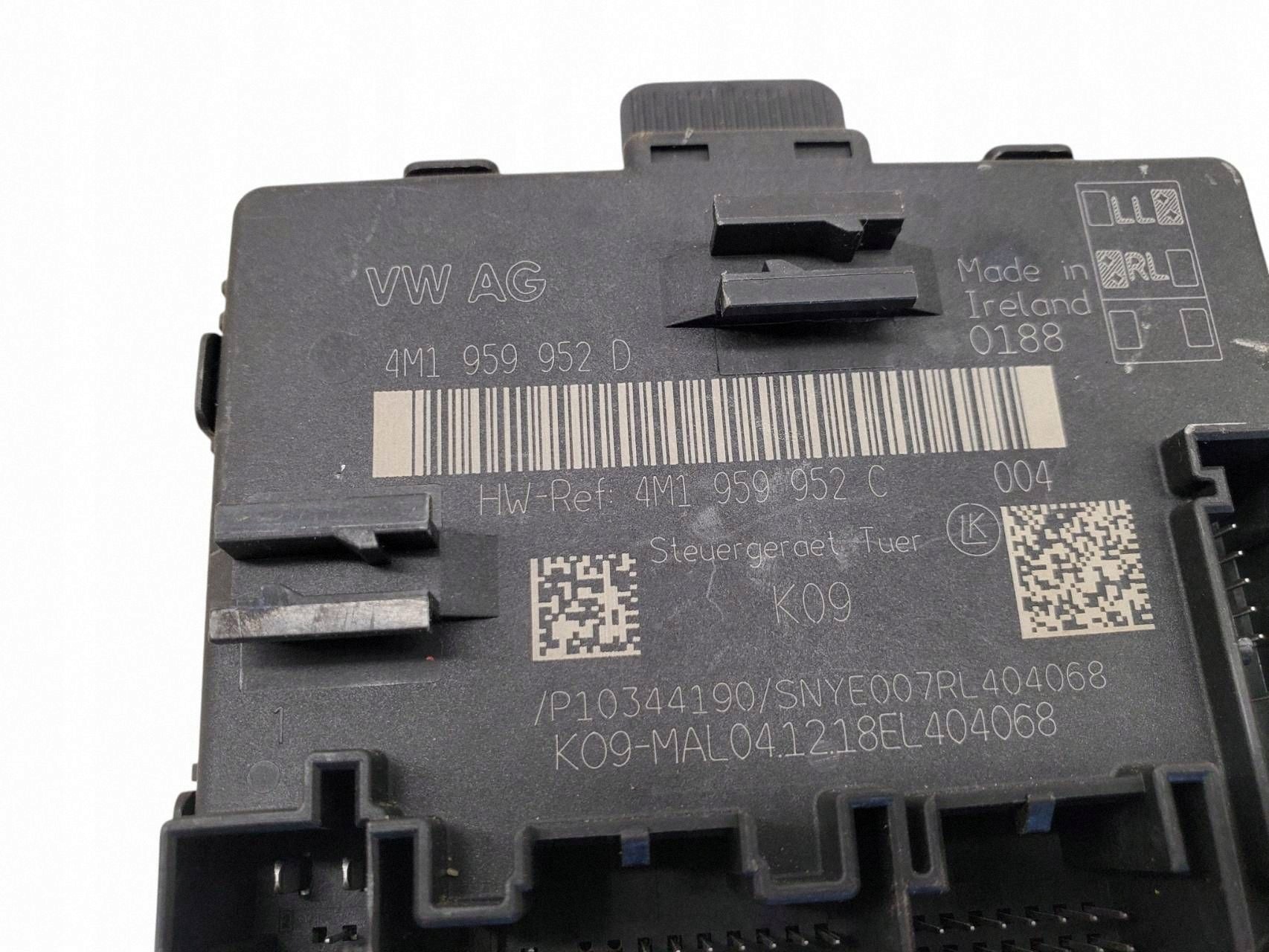 Module de porte Audi A8 S8 D5 4M1959952D Avant Droit image 7