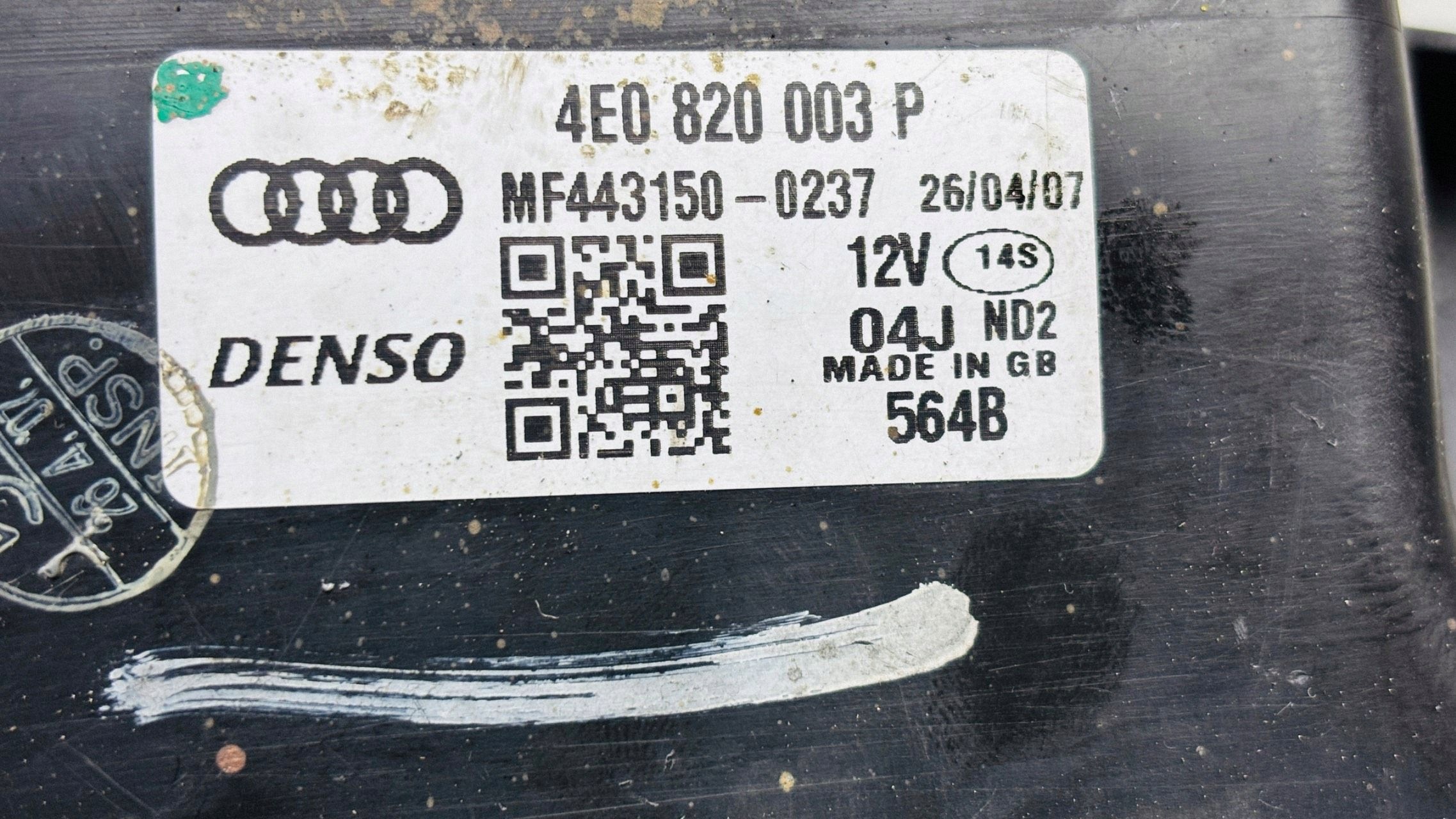 Boîtier de chauffage Audi A8 S8 D3 4E 4E0820003P image 5