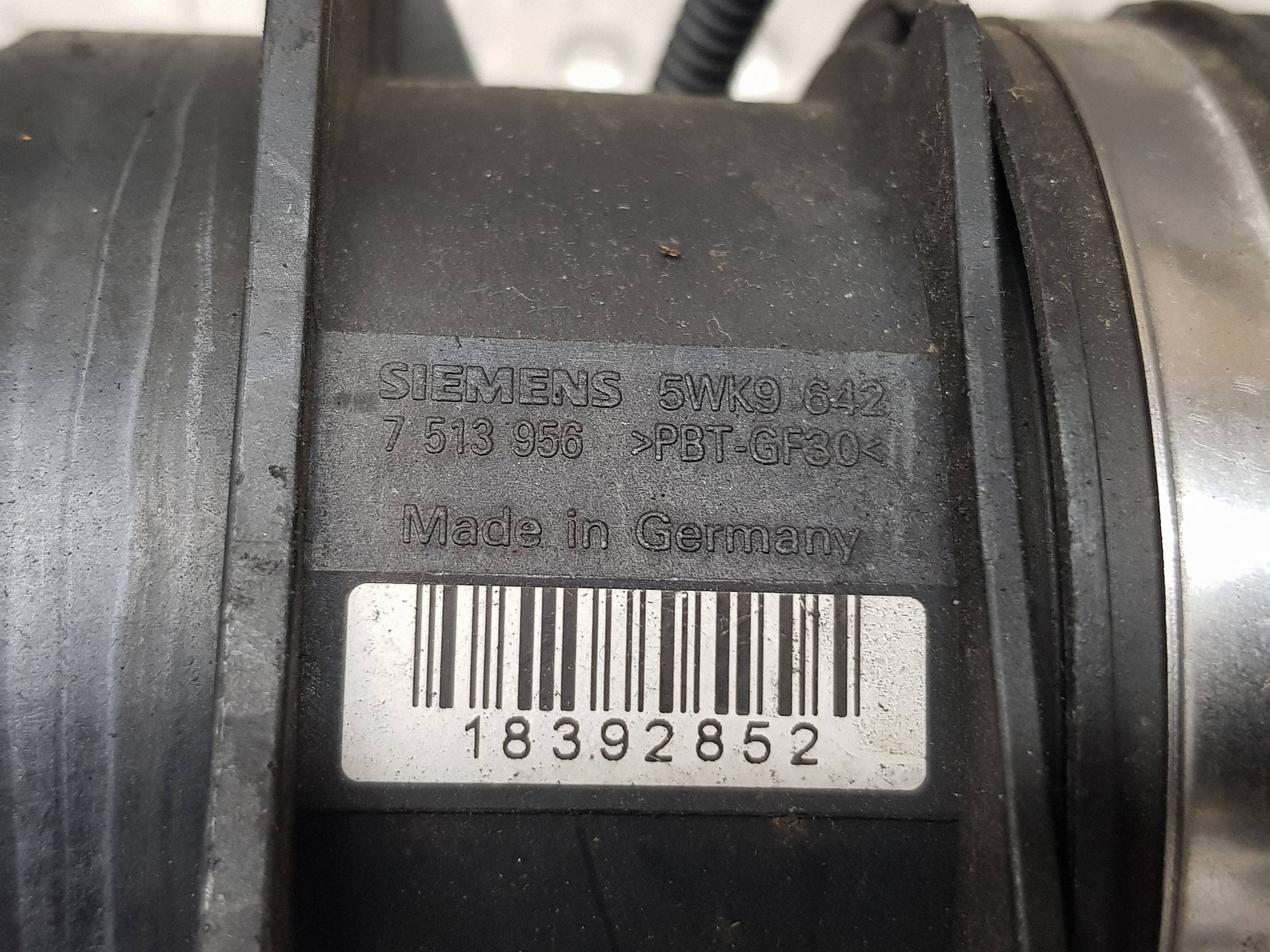 Durite débitmètre d'air BMW E46 E65 E66 E83 E85 image 7