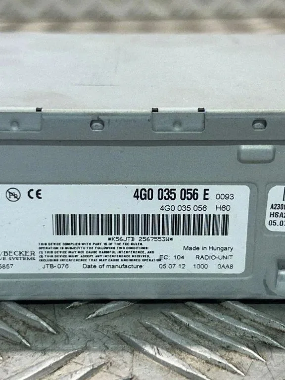 Module radio Audi A4 B8 A5 8T 4G0035056E image 6