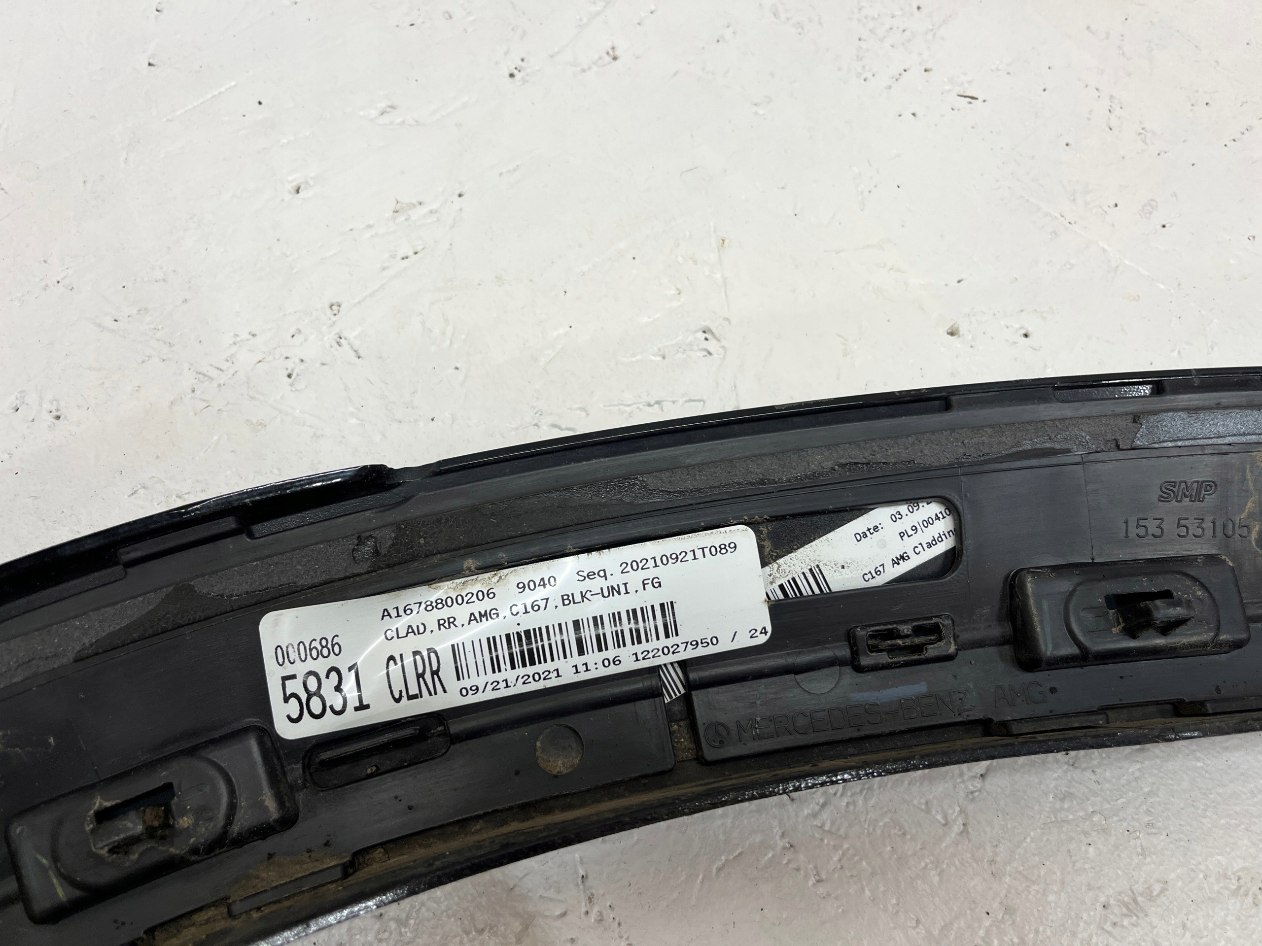 Mercedes GLE 167 B-list höger bak A1678843400 image 10