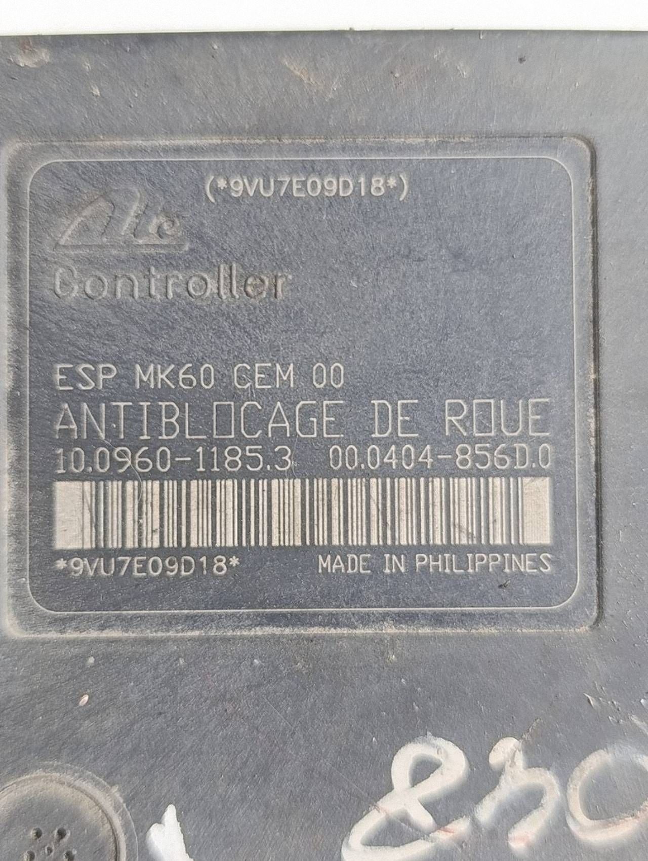 Pompe ABS Peugeot 207 06-12 10096011853 image 6