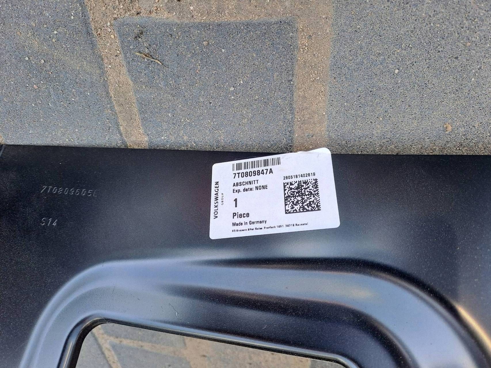 Vw Multivan T7 bakre vänster skärm image 4