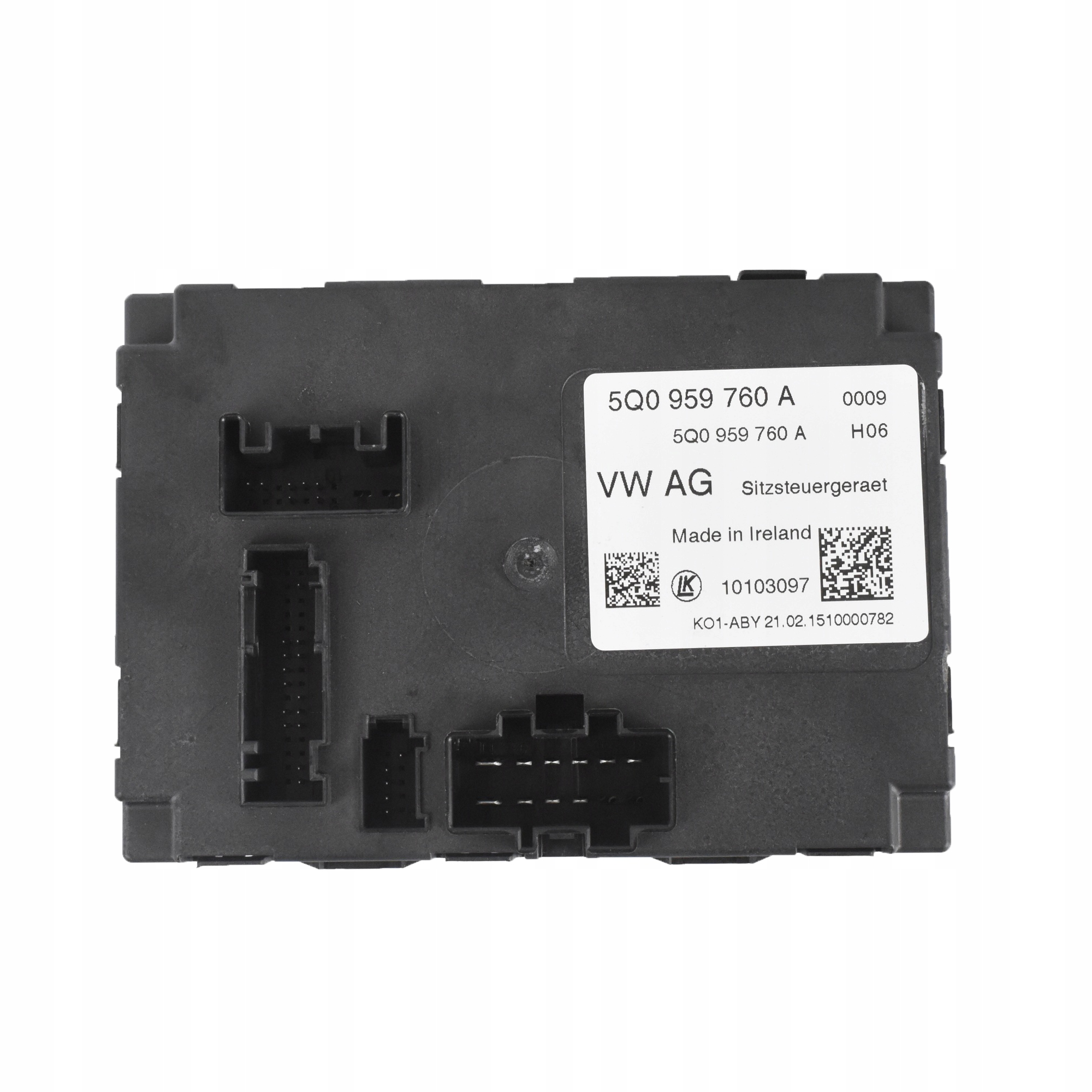 Module commande siège 5Q0959760A occasion image 2