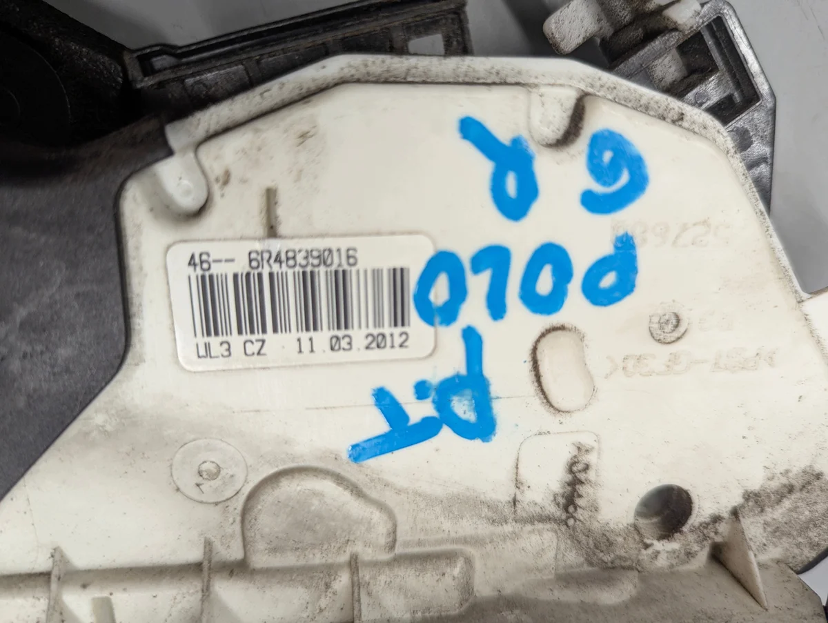 Serrure Porte Arrière Droite VW Polo 6R 6R4839016