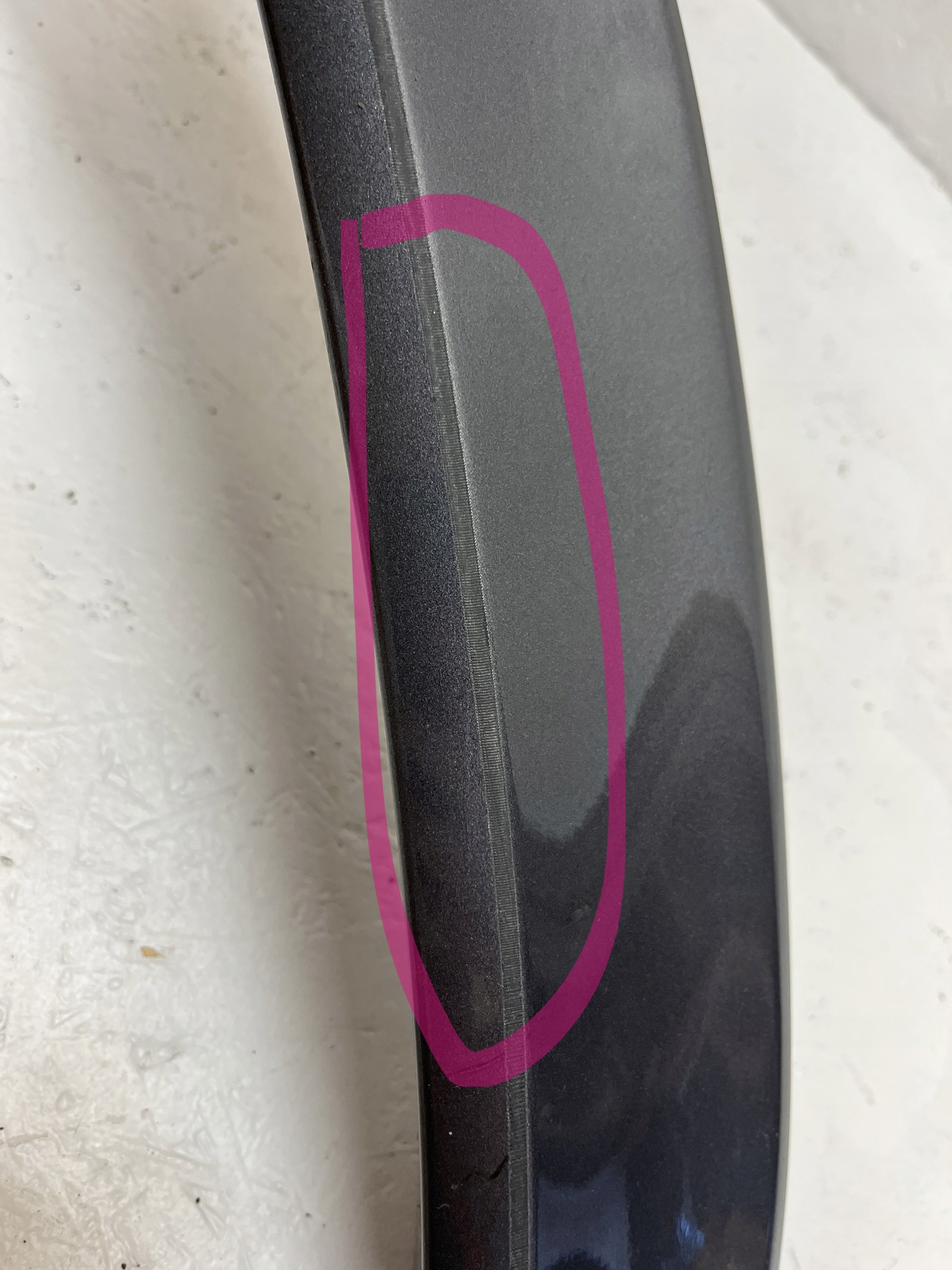 Hinterer Kotflügel links Mercedes-Benz GLE W167 A1678844500 image 6