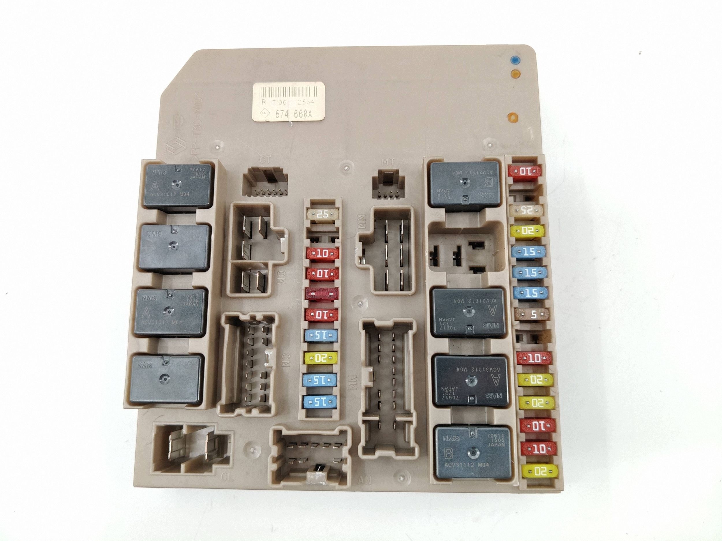 Module BSI Renault Clio Modus 674660A image 3