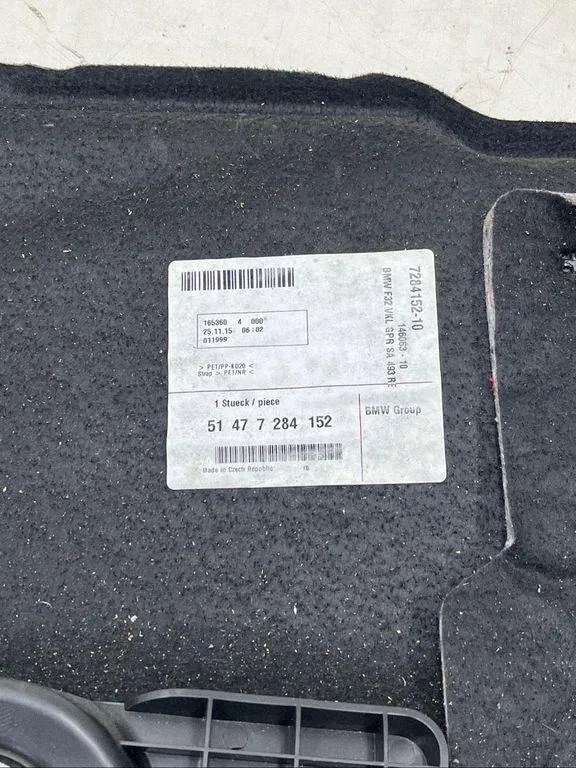 Garniture coffre BMW 4 COUPE F32 F82 OEM 7284152 image 5