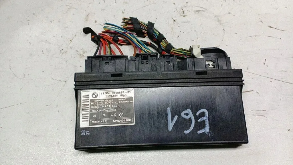 Module confort BMW 5 Touring E61 5WK49110C image 2