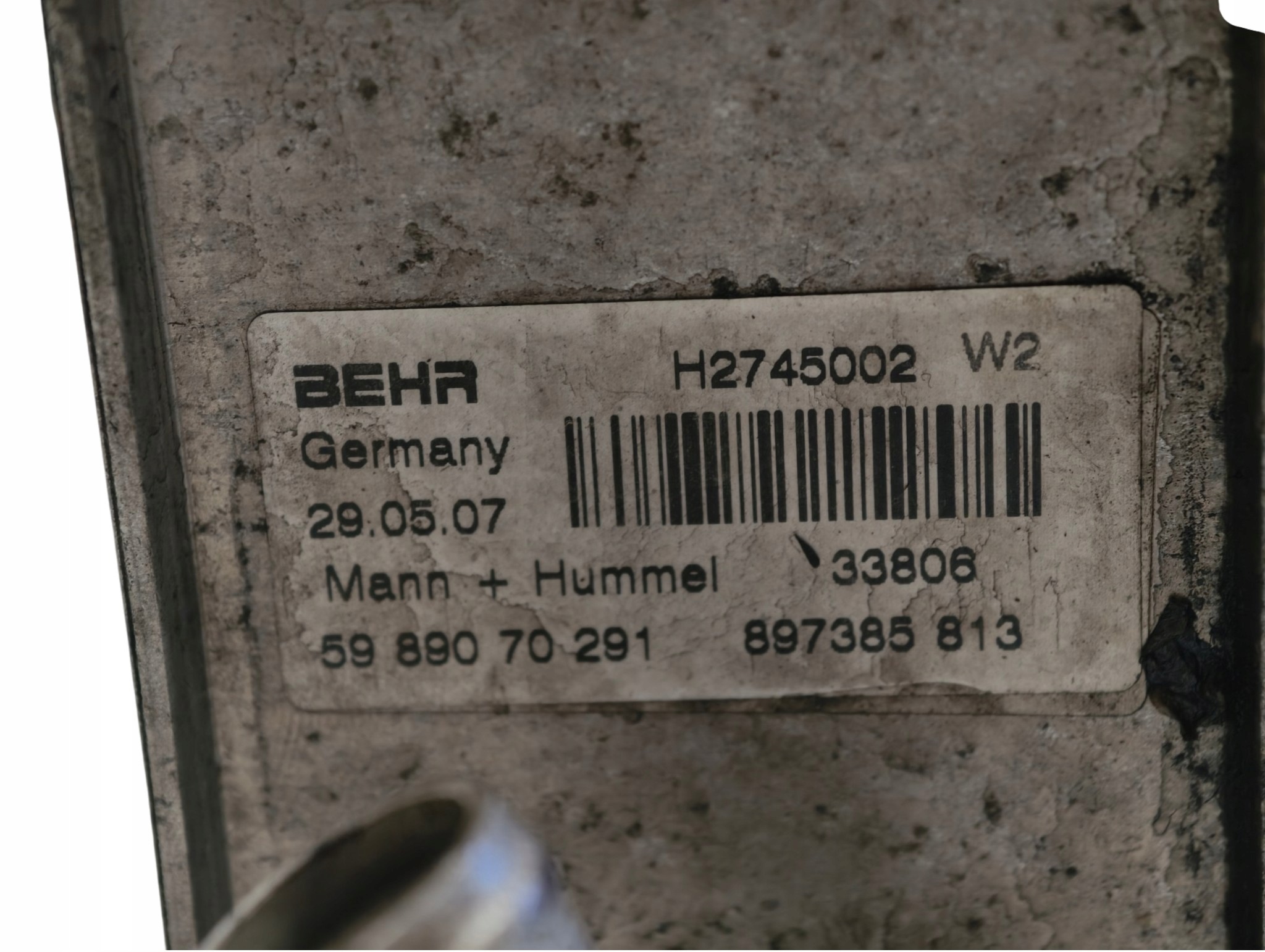 Opel 1.7 CDTI Oliekoeler Filterhuis image 7