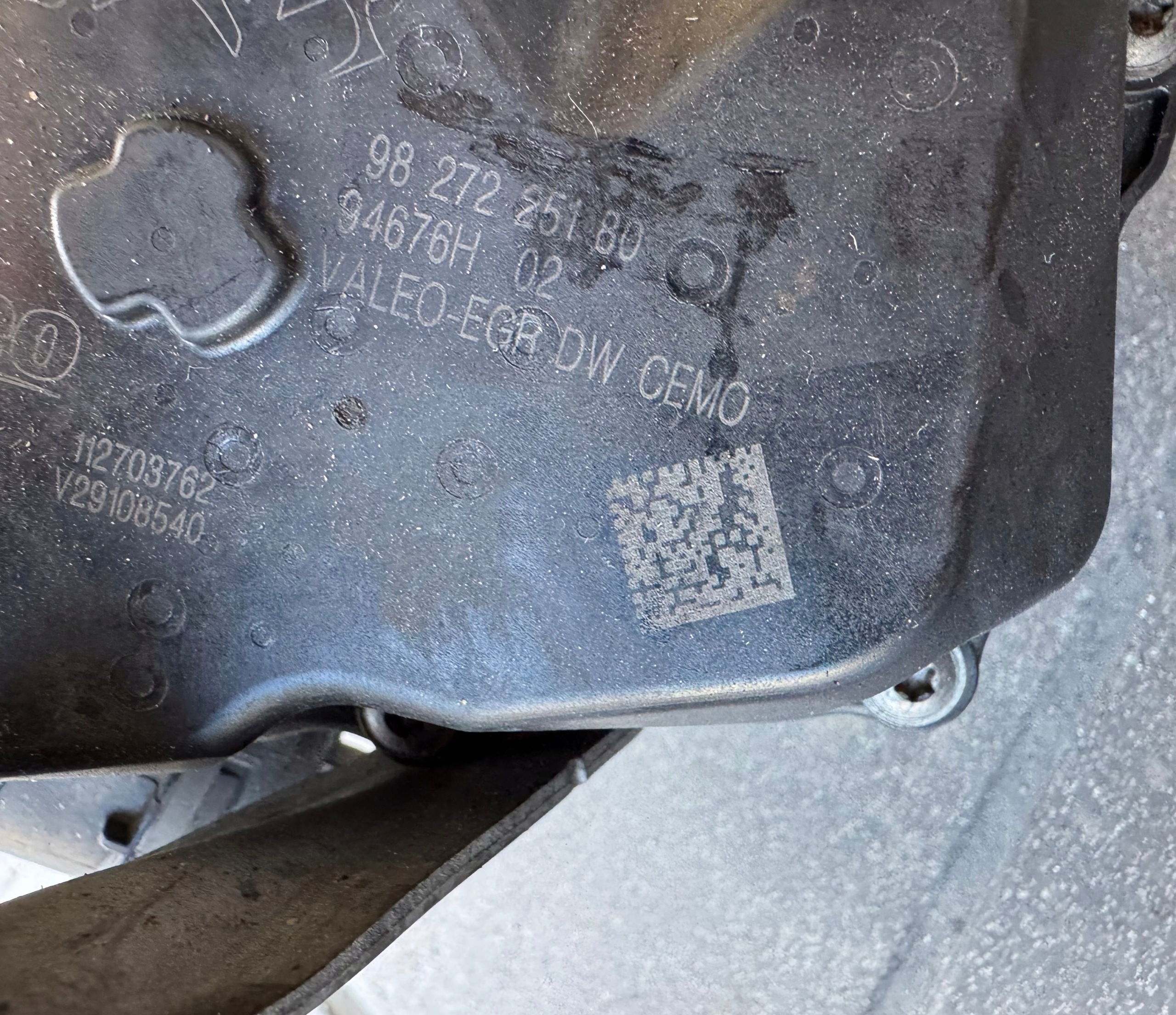 Refroidisseur EGR Peugeot Expert 9827225180 image 3
