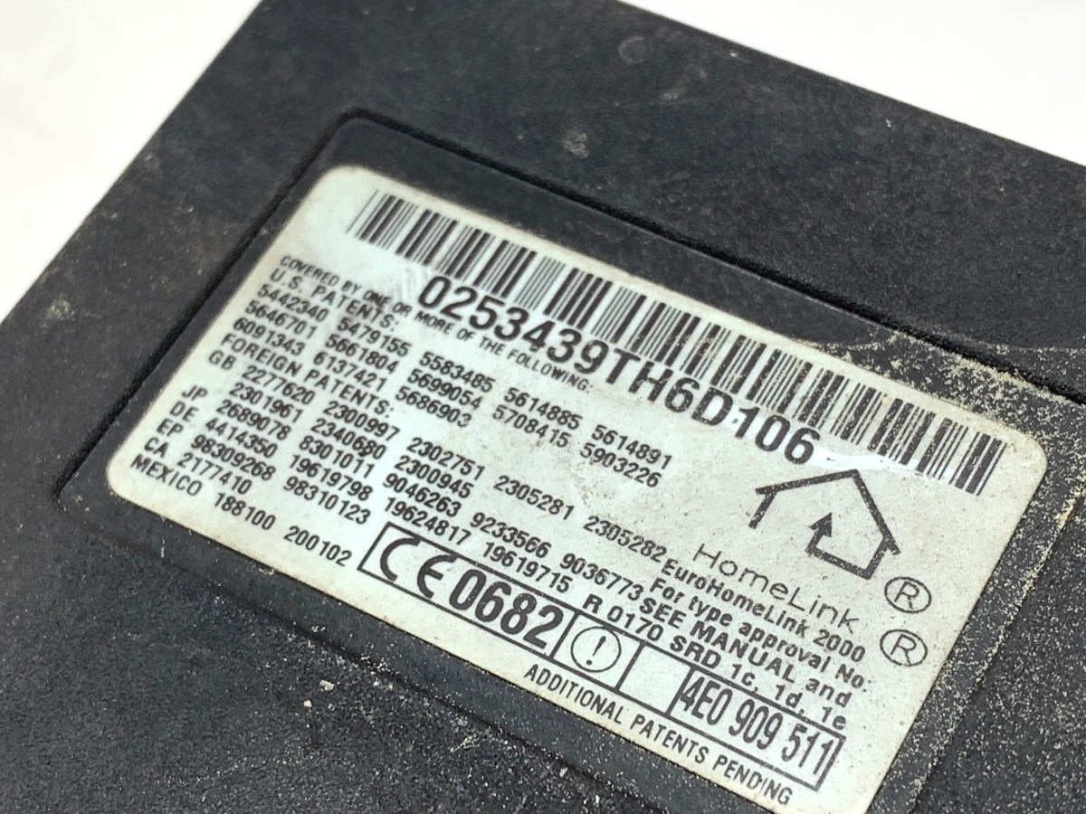Module Homelink Audi A8 D3 4E0910511 image 5
