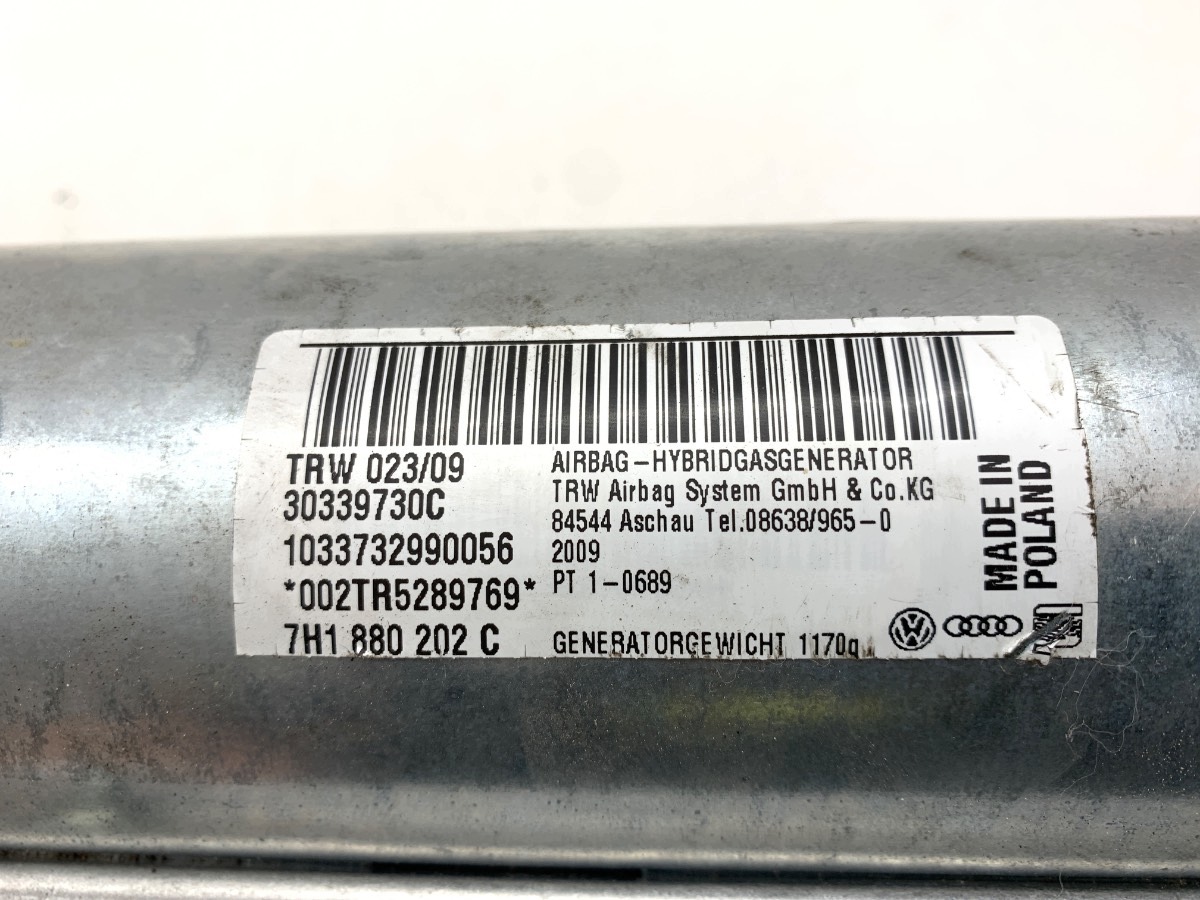 Airbag Beifahrer VW Transporter T5 7H1880202C OEM image 5