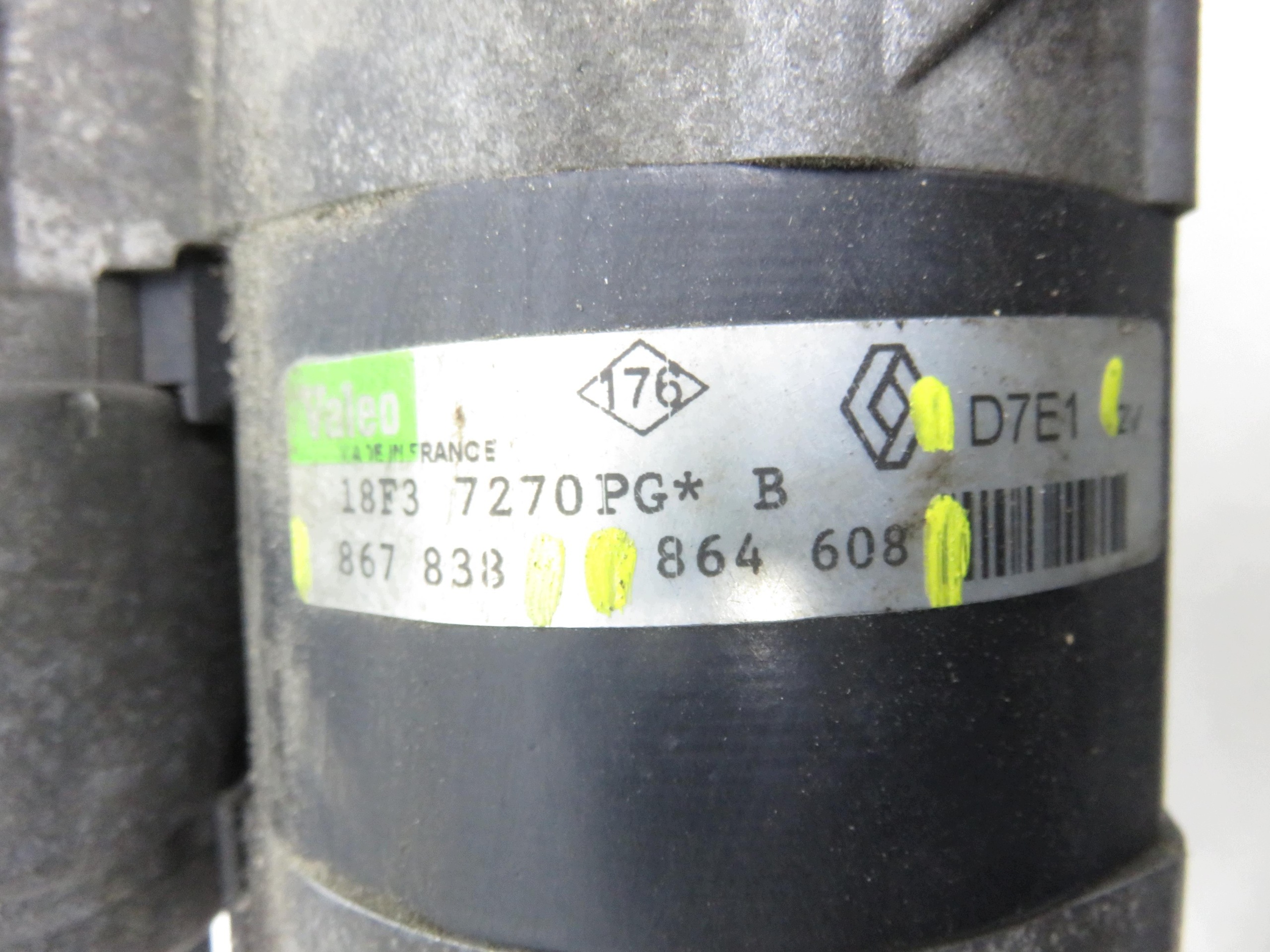 Starttimoottori Renault Clio II 1.2 16V