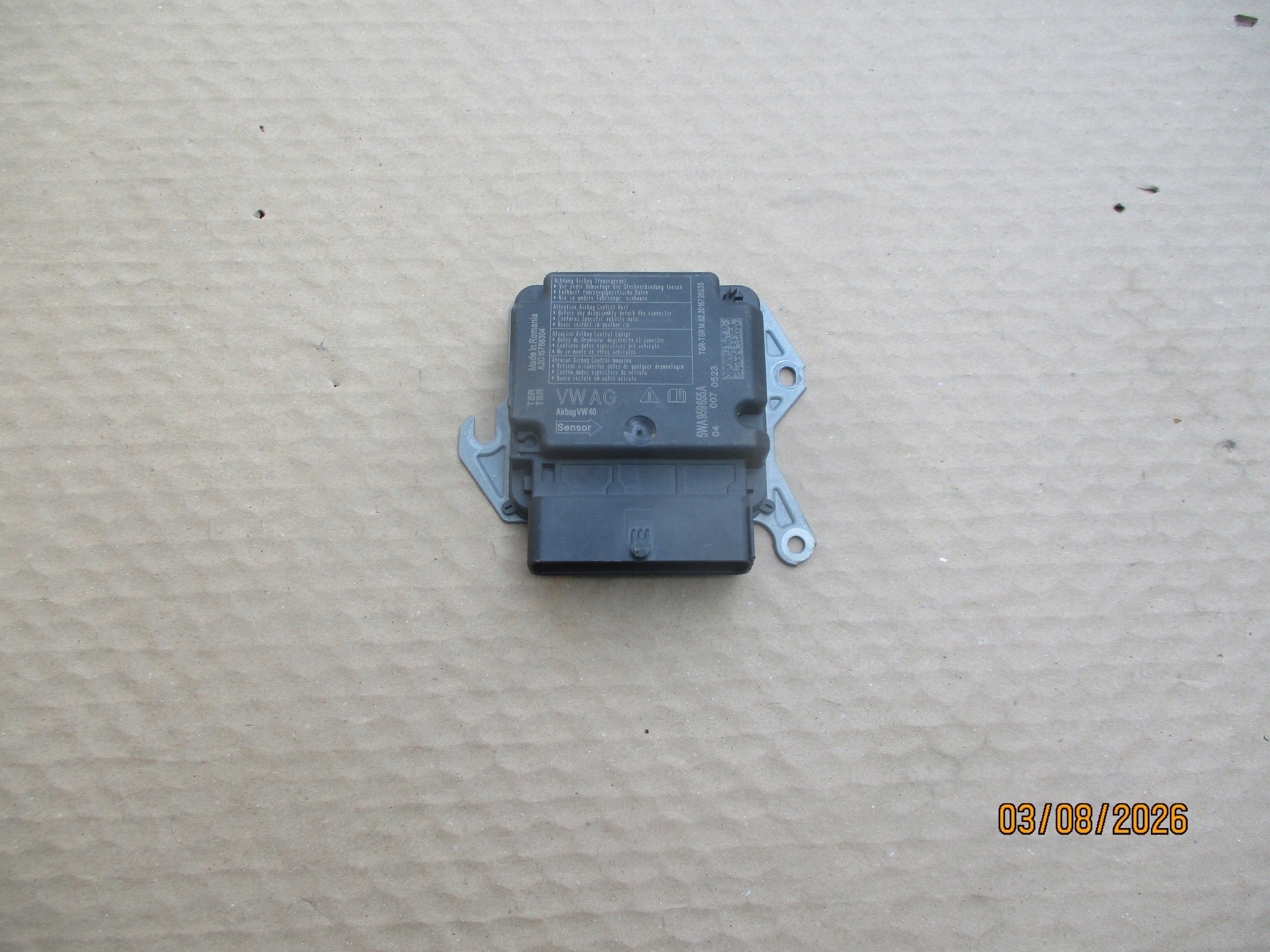 VW Airbag-moduuli 5WA959655A Käytetty