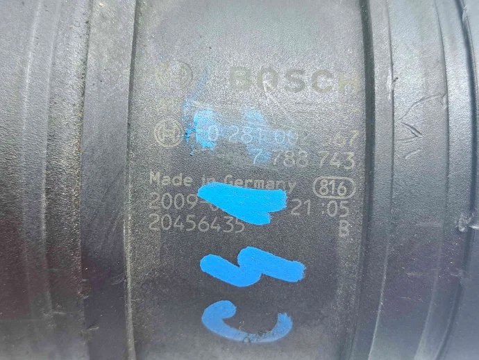 BMW 7788743 0281002567 ilmamassamittari