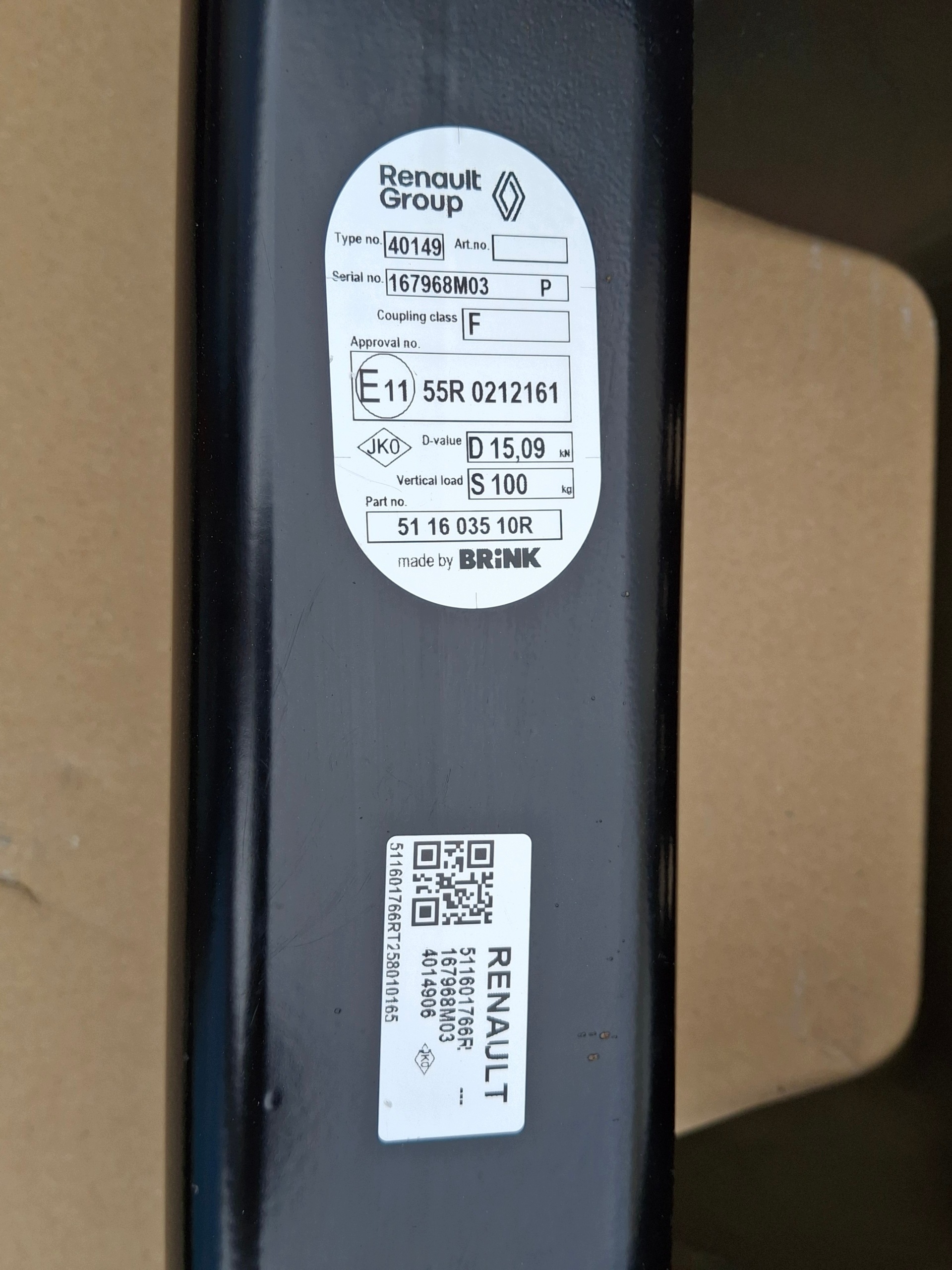 Renault Master Haka Holownicza 511601766R image 7