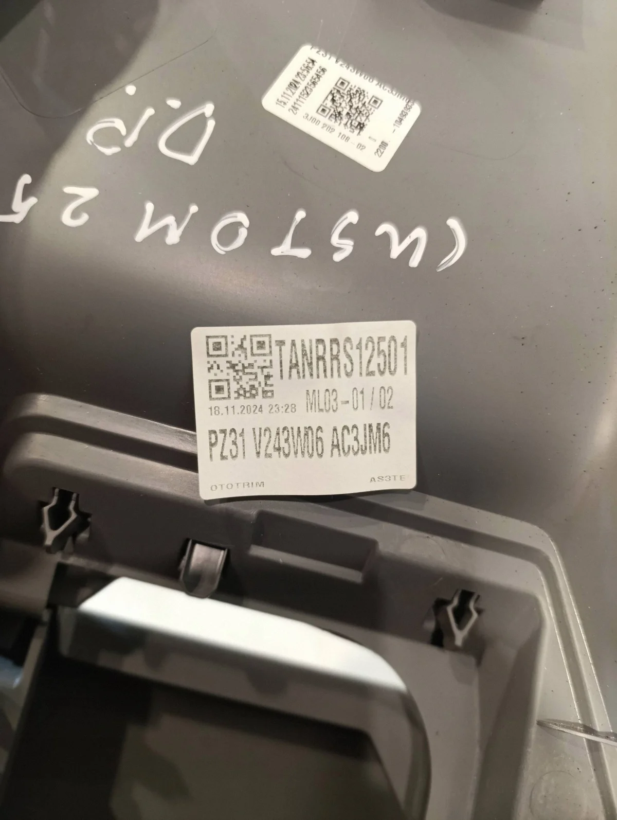 Ford Transit Custom II P731V243W06 - Cache pilier A image 6