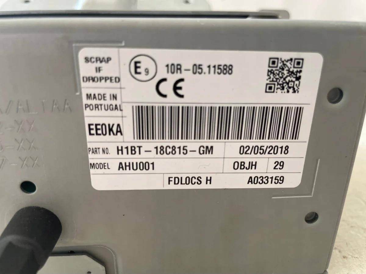 Radio CD Ford Fiesta MK8 H1BT-18C815-GM image 4