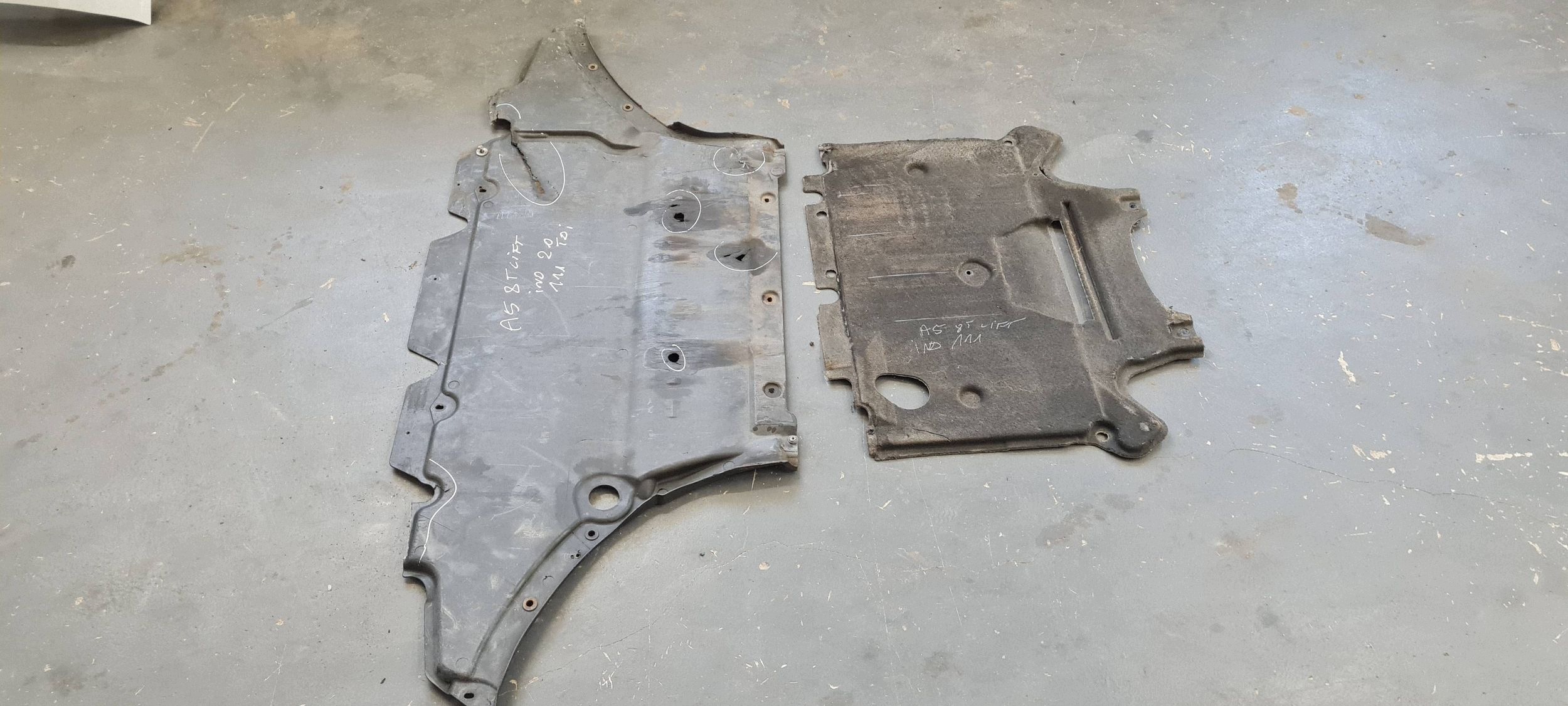 Onderplaat Motor/Versnellingsbak Audi A5 B8 image 2