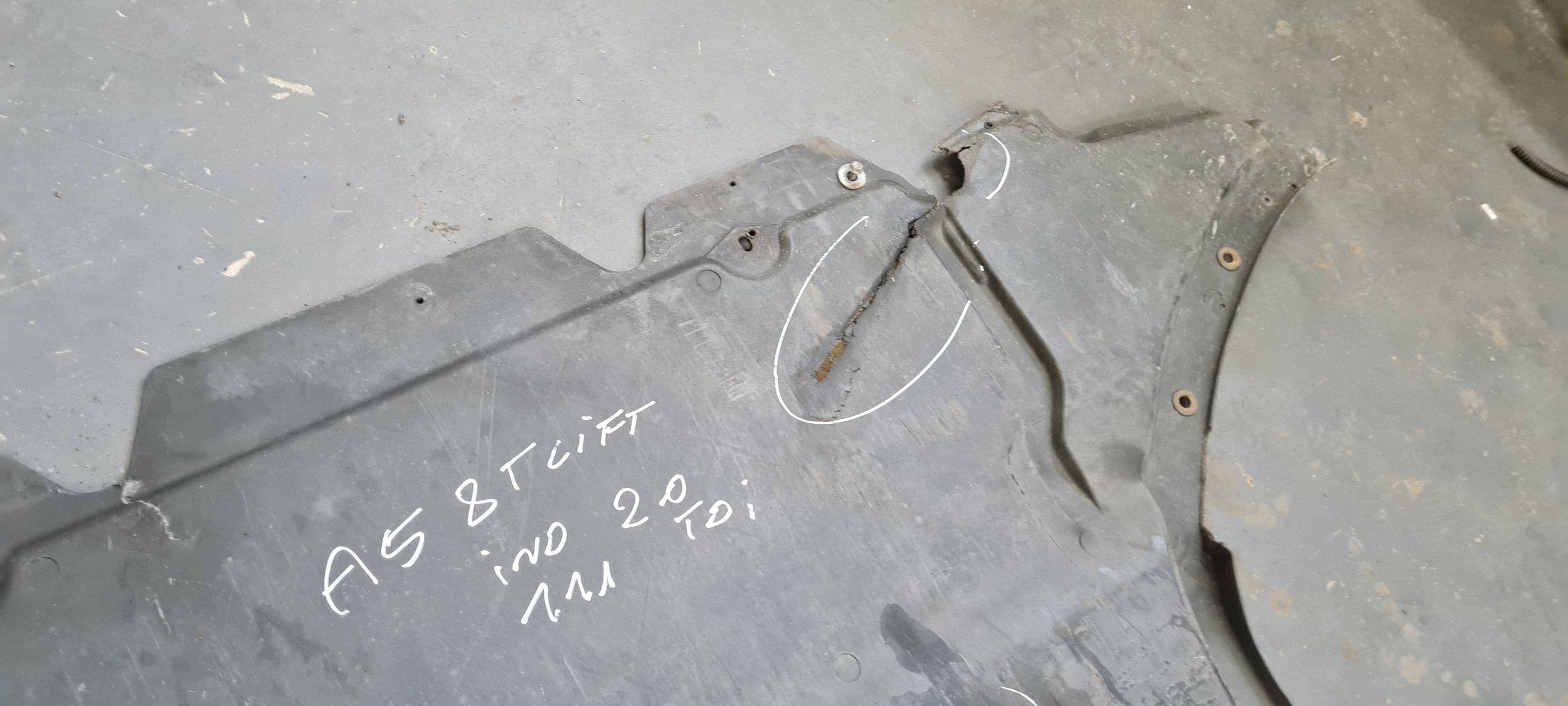 Onderplaat Motor/Versnellingsbak Audi A5 B8 image 6