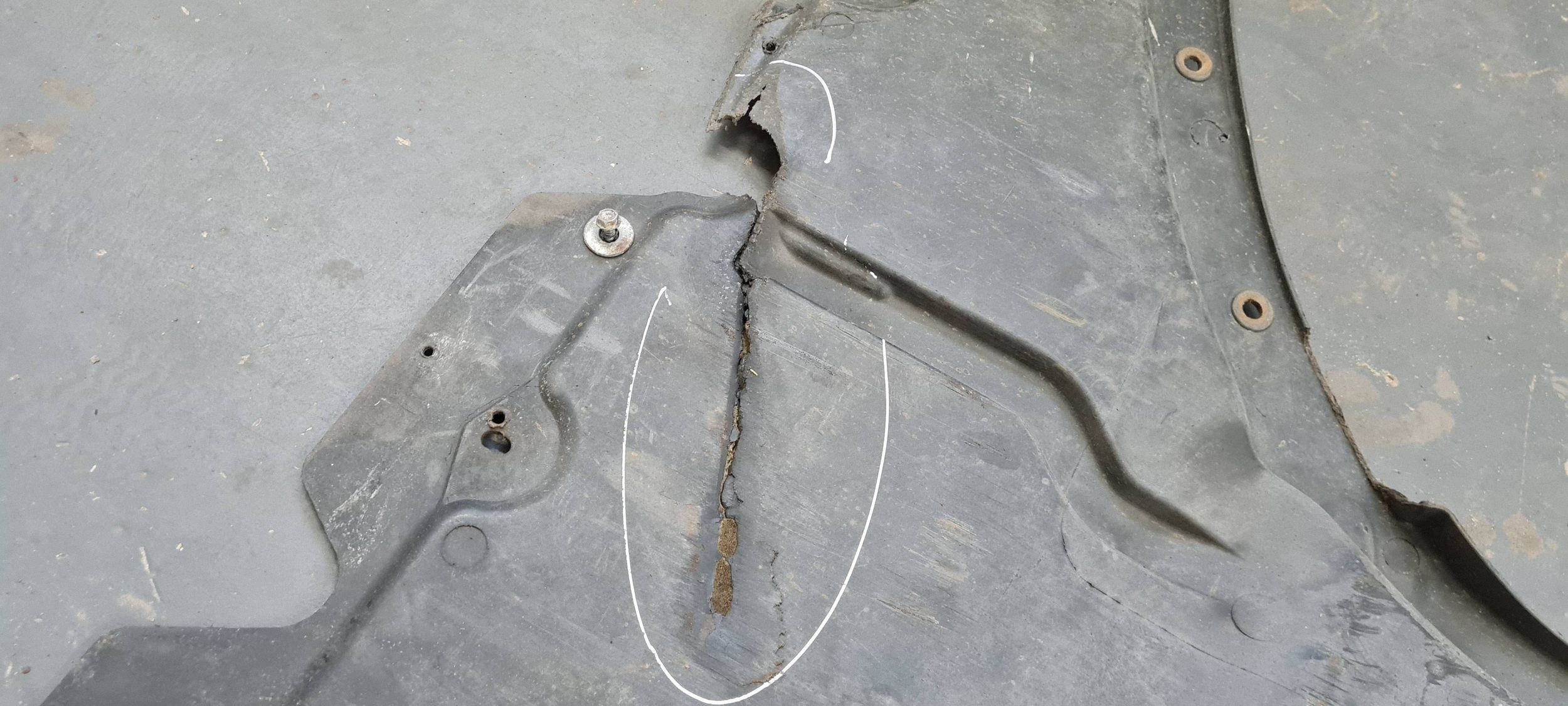 Onderplaat Motor/Versnellingsbak Audi A5 B8 image 7