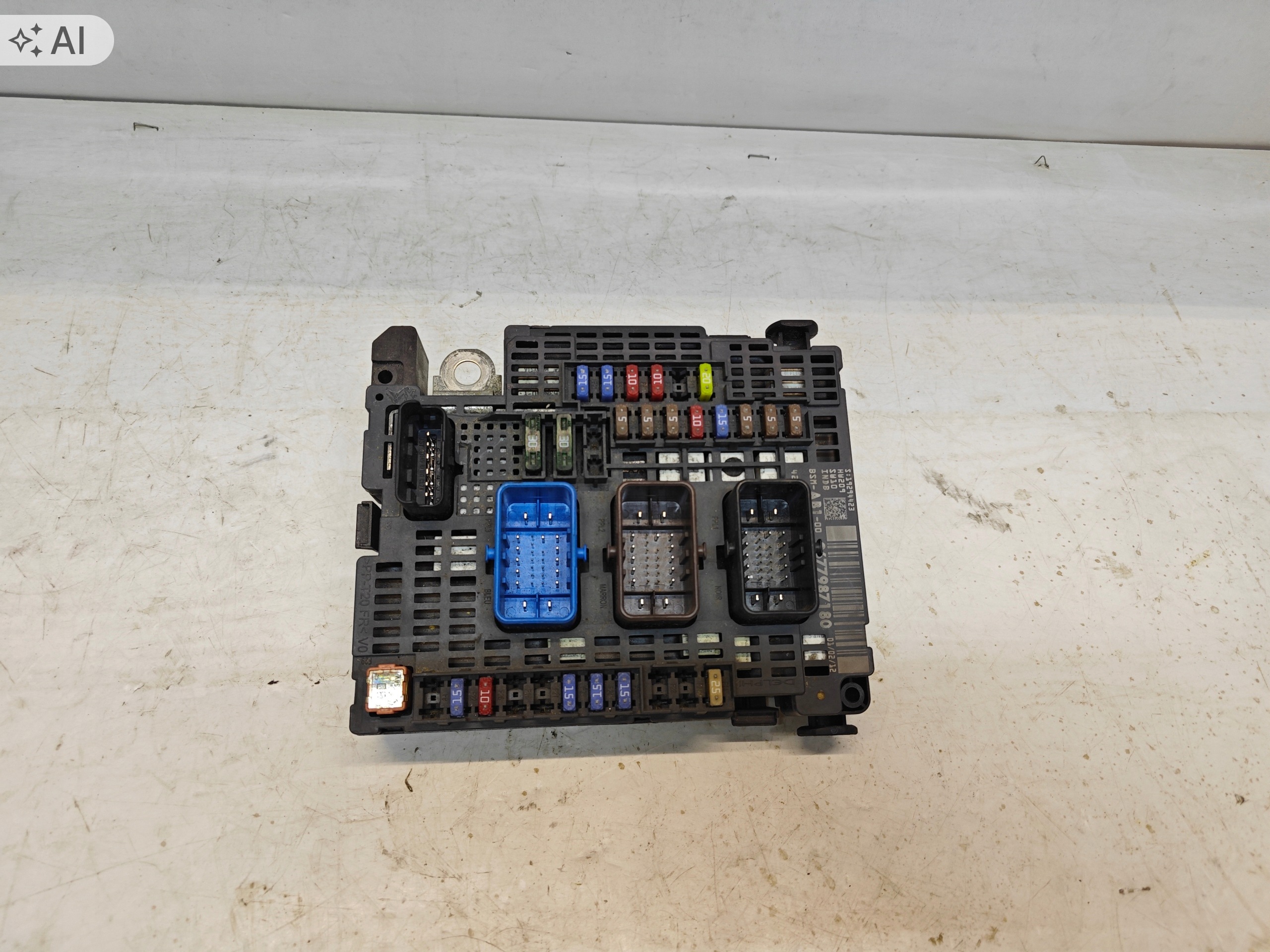 BSM Modul Sicherungskasten Peugeot Citroen 9677987180 image 2