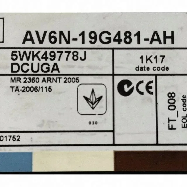 Module verrouillage central Ford C-MAX II AV6N19G481AH image 9