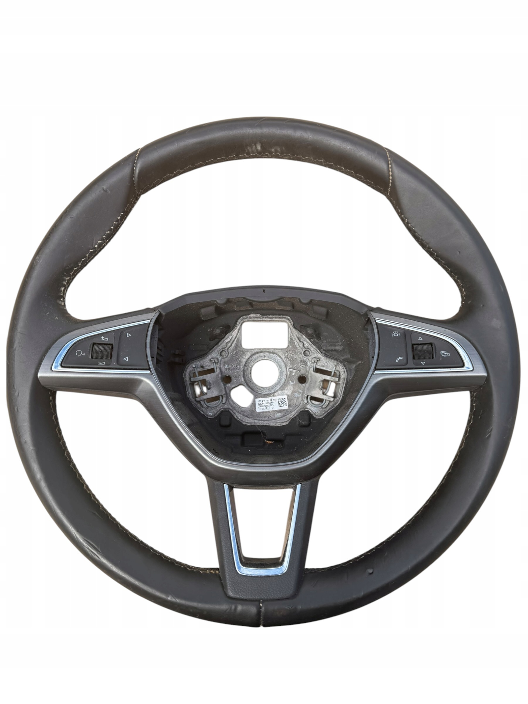 Volant cuir Skoda OE 5E0419091BE image 2