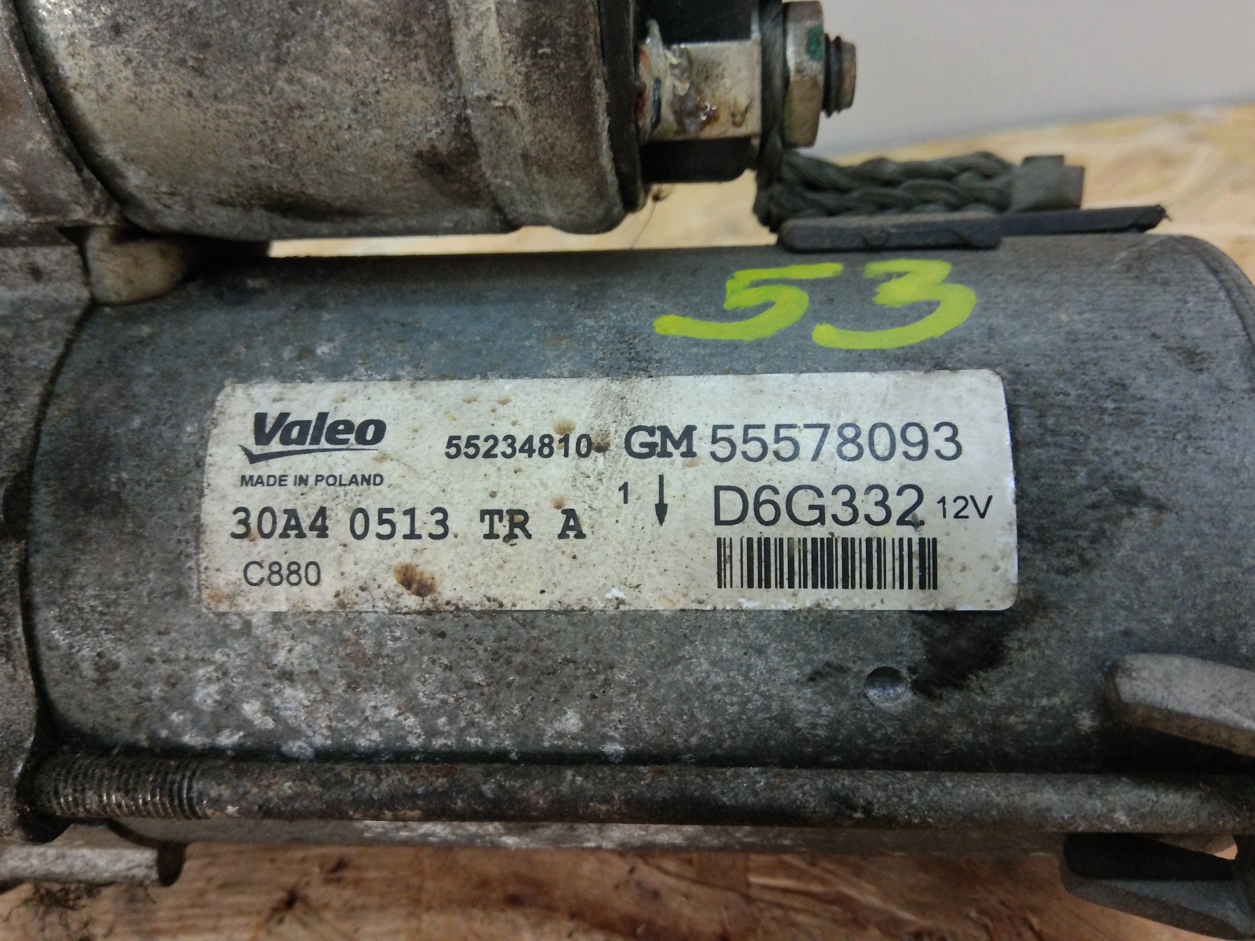 Motor de Arranque Opel Corsa D 1.3 CDTI Usado image 3