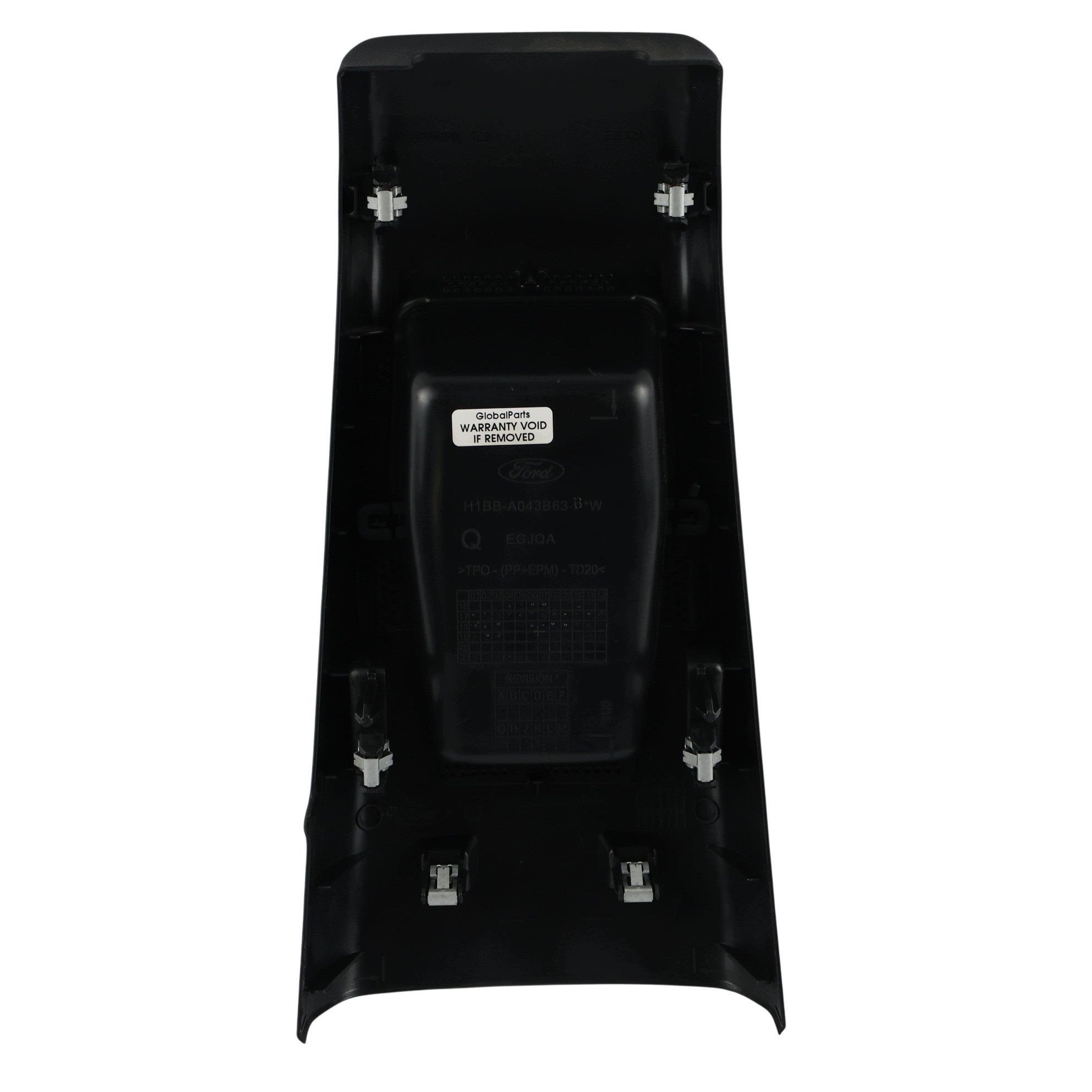 Ford Fiesta ST Mk8 Insert Console Centrale Arrière Noir OEM 2086099 image 9