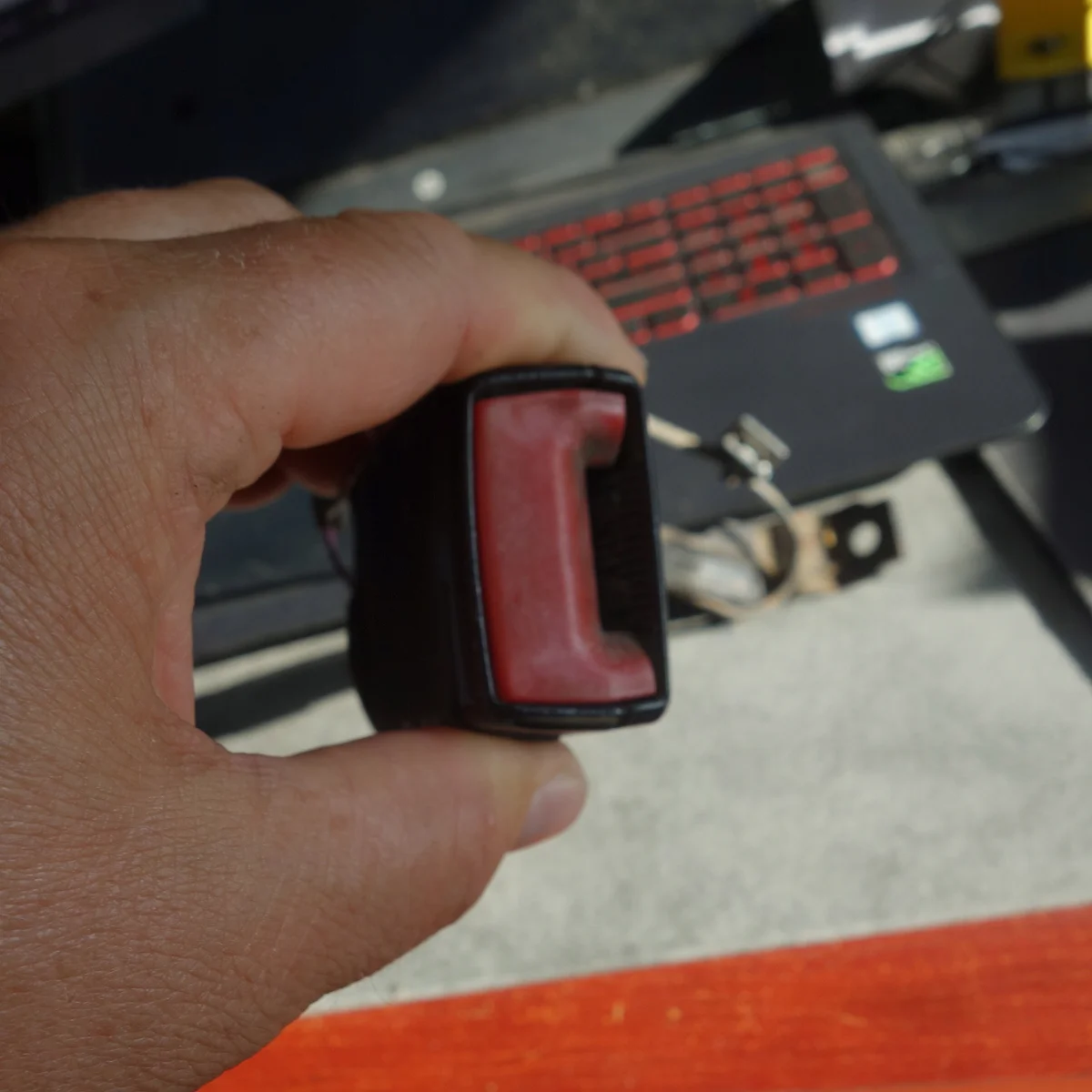 Turvavyön solki etuosa L VW OE 1K3857755P