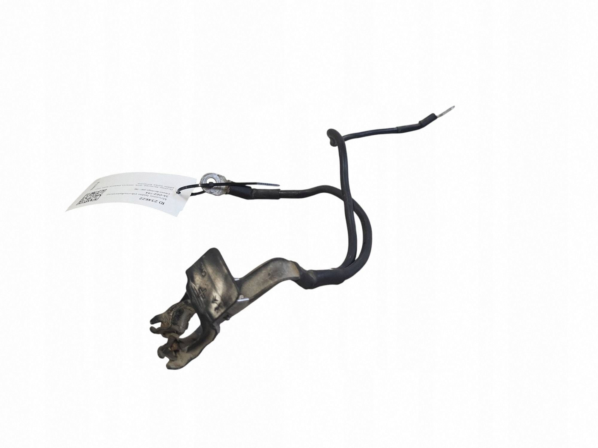 Borne négative Citroën Berlingo JUT234622 image 3