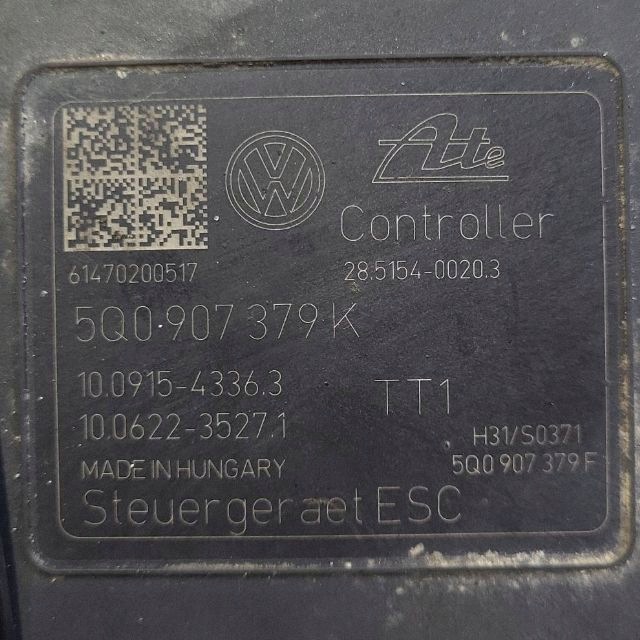Pompe ABS SKODA OCTAVIA III 5Q0907397K image 6