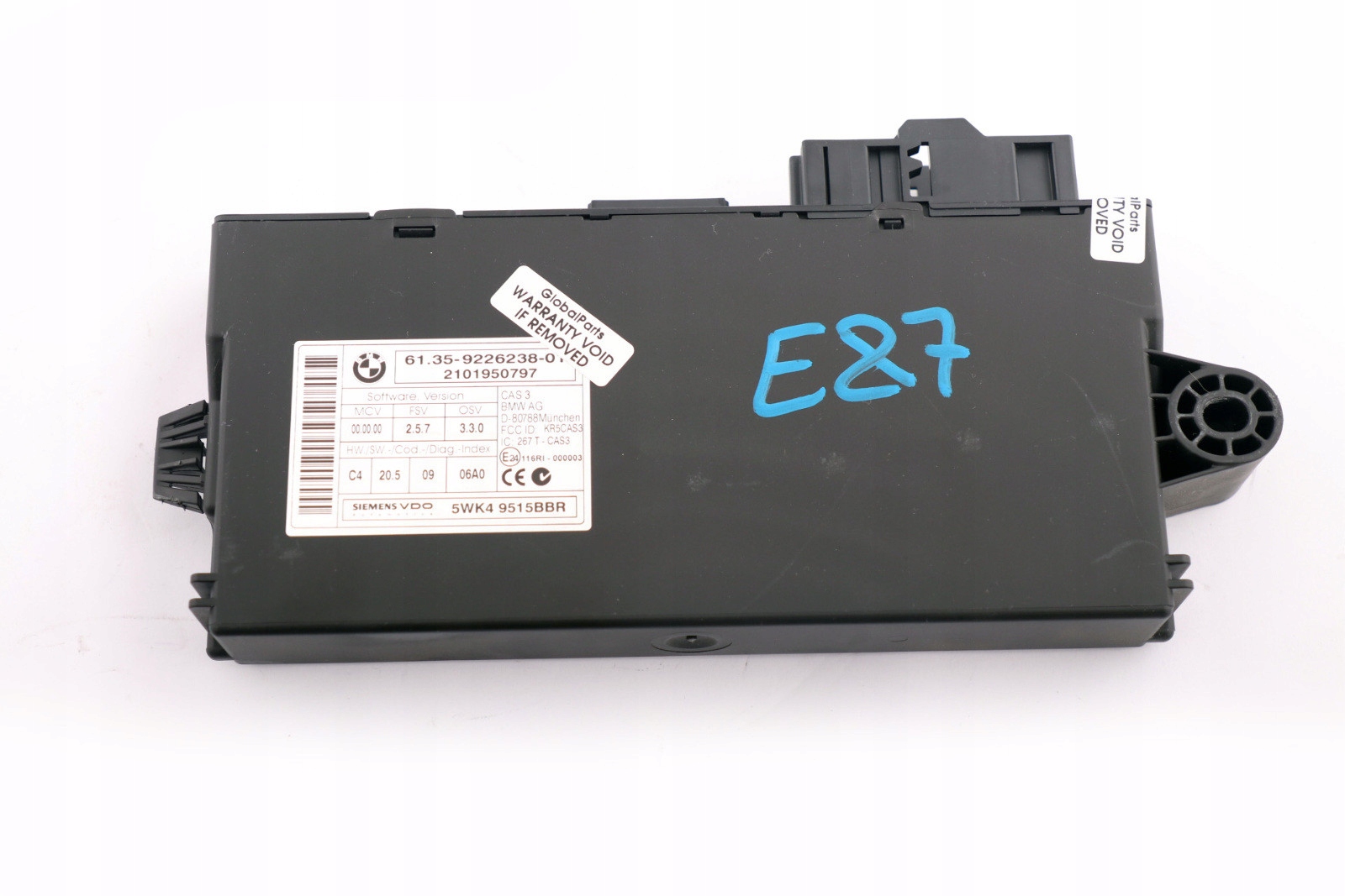 Module CAS 3 BMW E90 E92 OEM 9226238 image 2