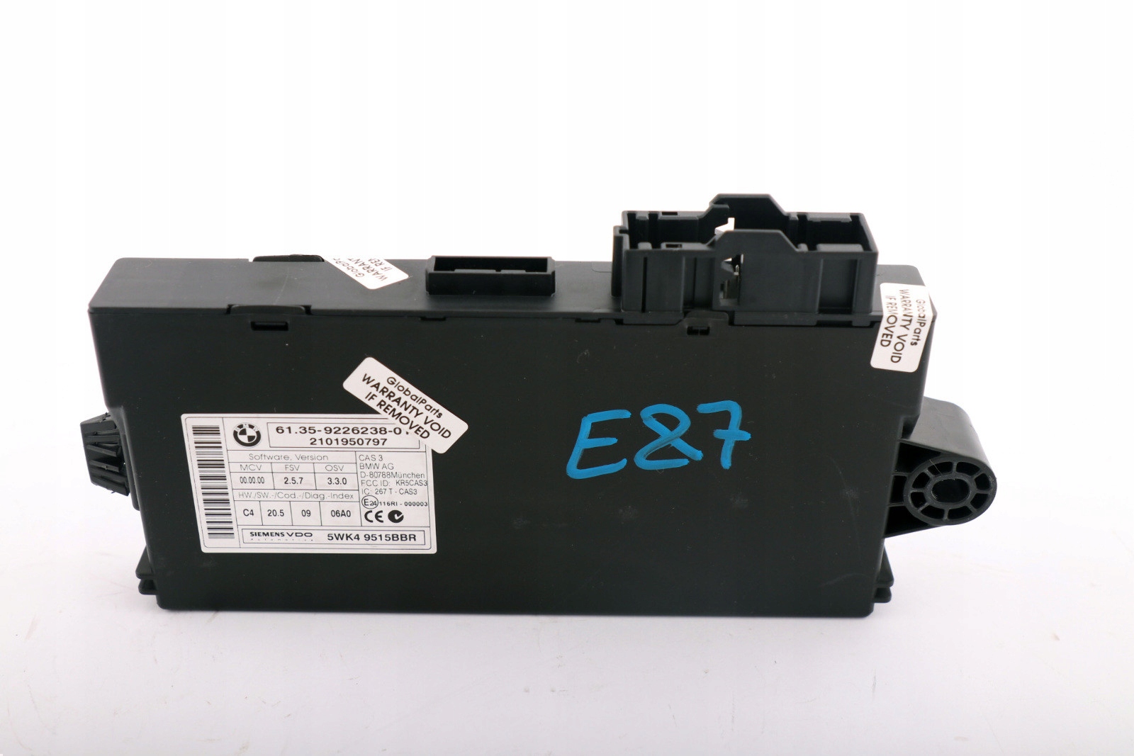 Module CAS 3 BMW E90 E92 OEM 9226238 image 8