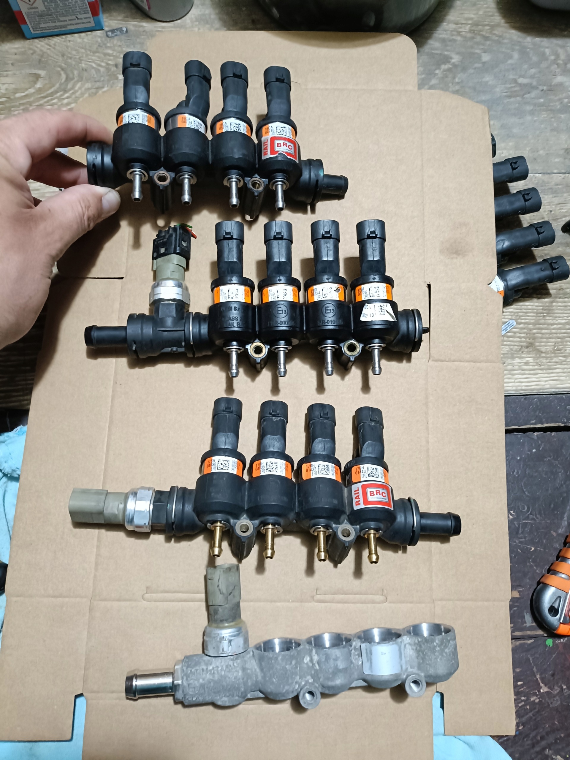 Injecteurs BRC orange type neuf OEM Thkhbnjvbnb image 2