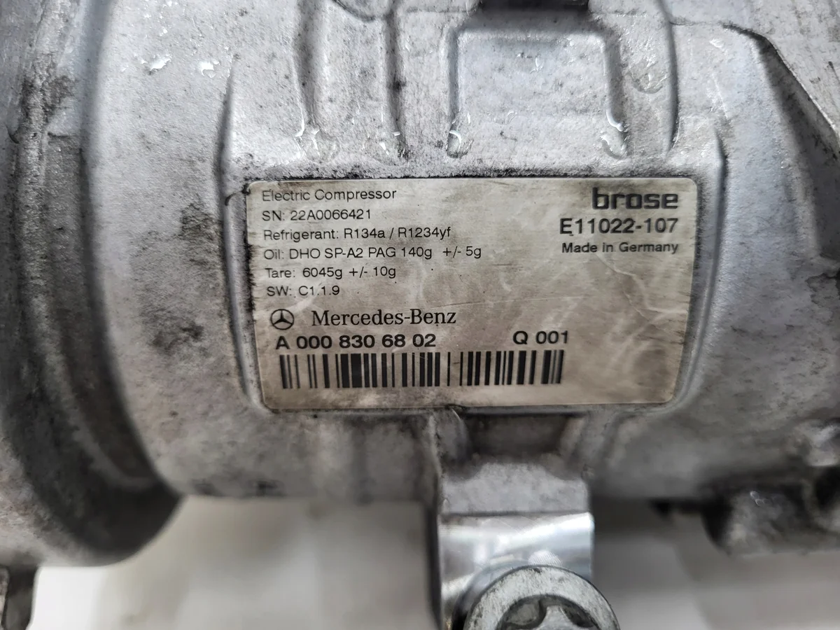 AC Compressor Mercedes W206 W223 W254 W214