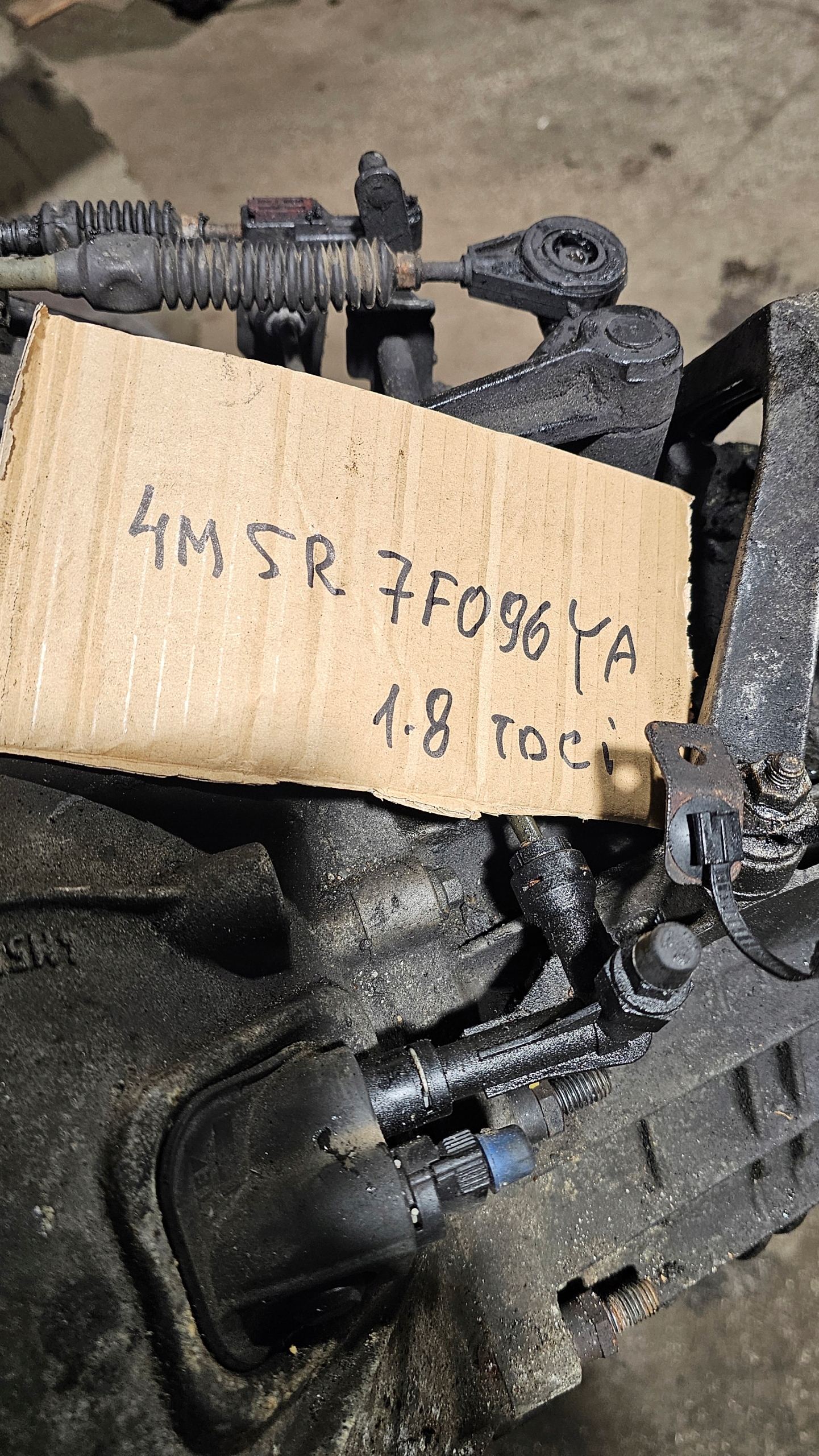 Caixa de Câmbio Ford Mondeo 1.8 TDCI 4M5R7F096YA image 2